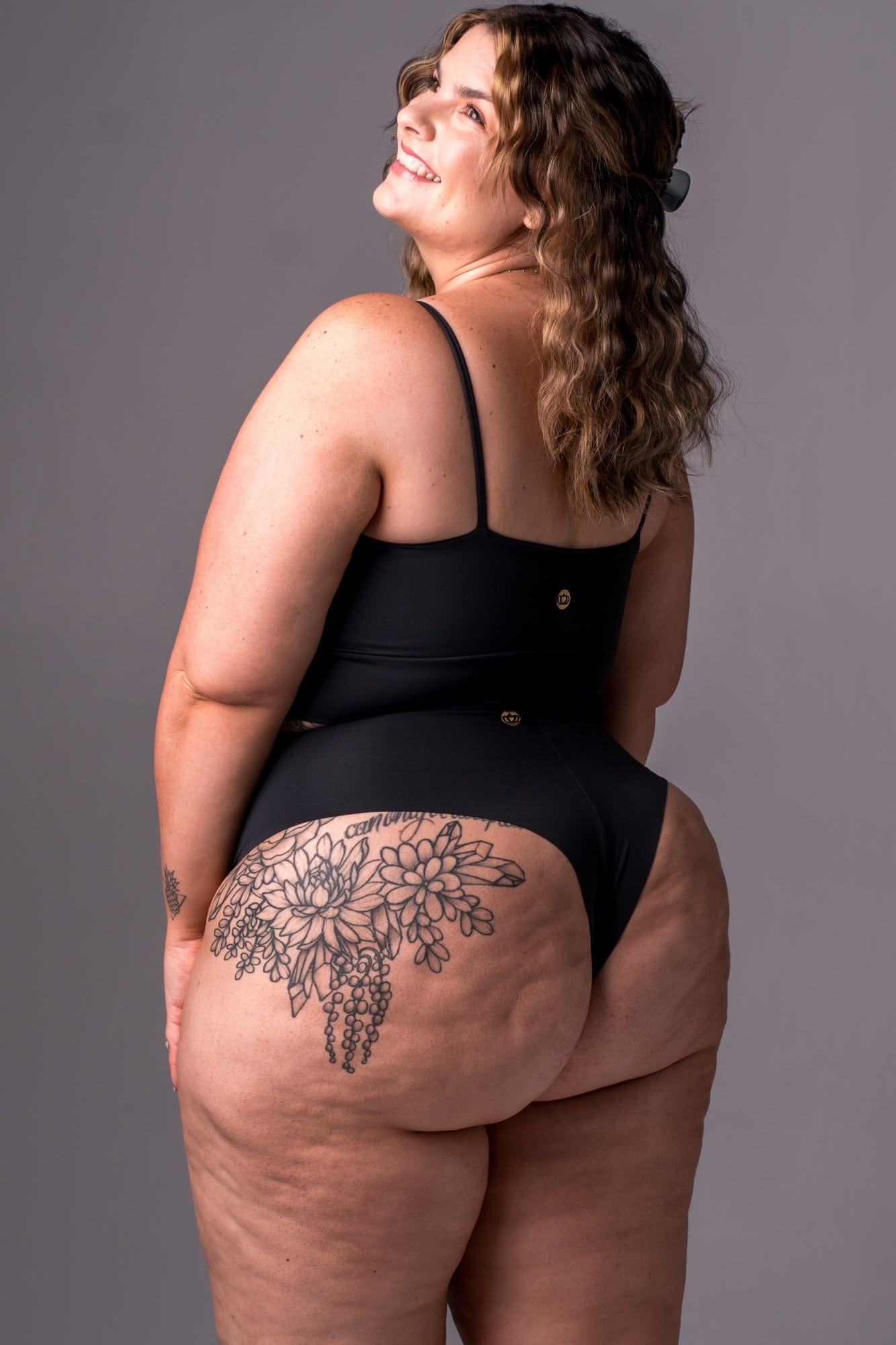 Black Regal Luxe High Waisted Underwear