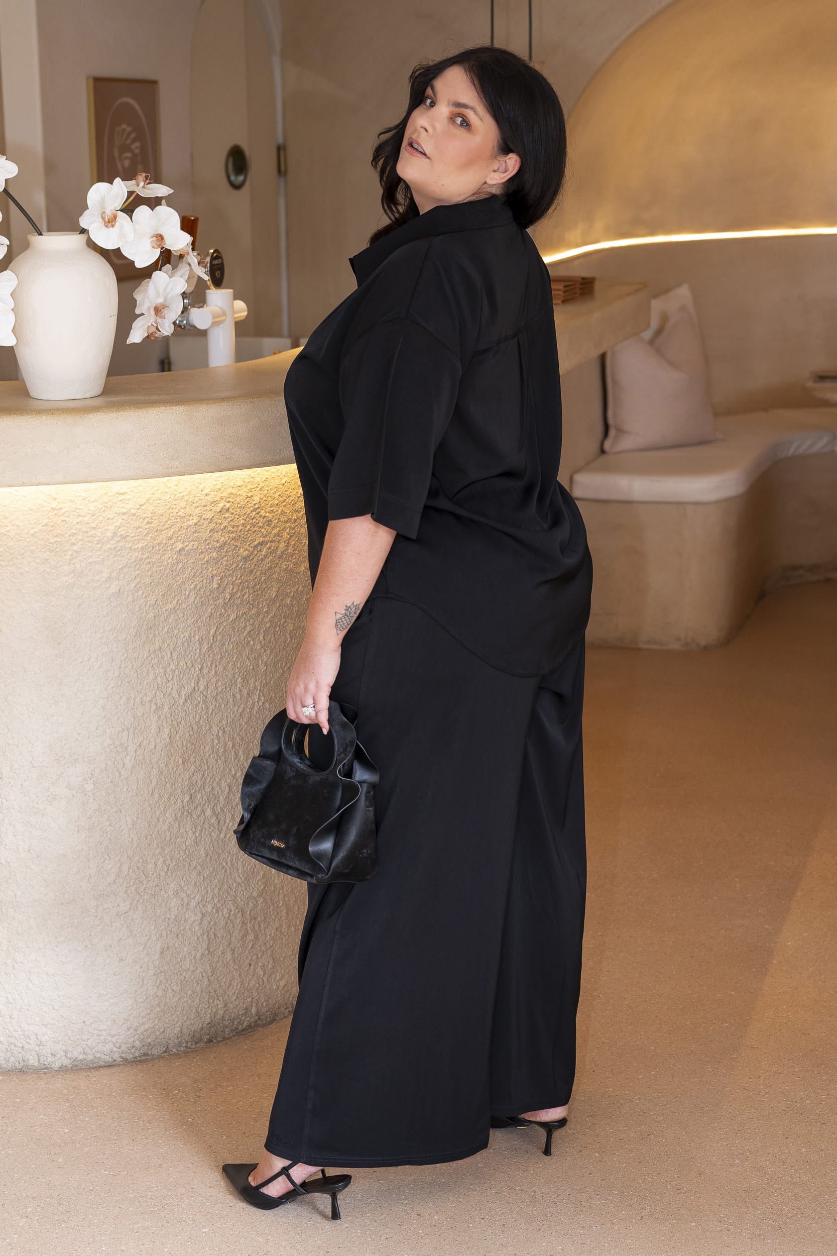 Black Wide Leg Pants