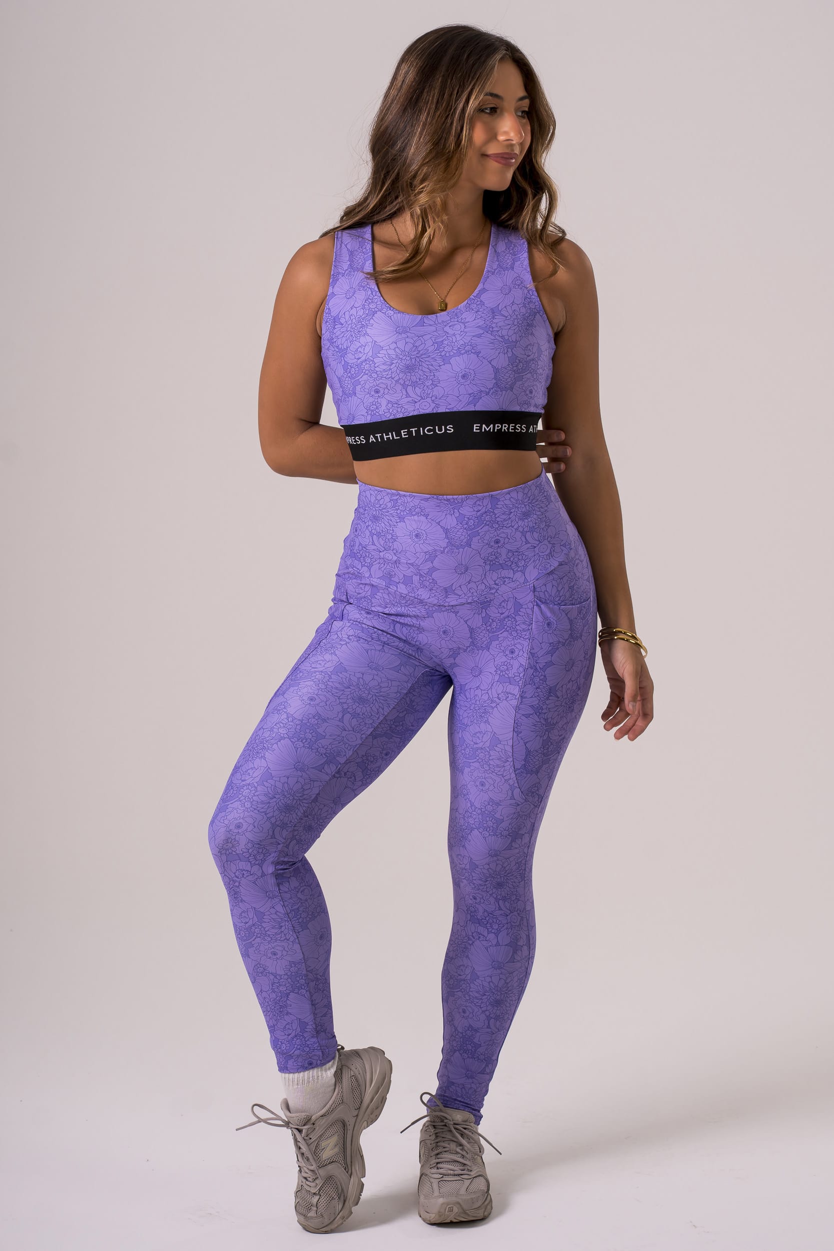 Blossom Dynamic High Waisted Pocket Ankle Biter Leggings