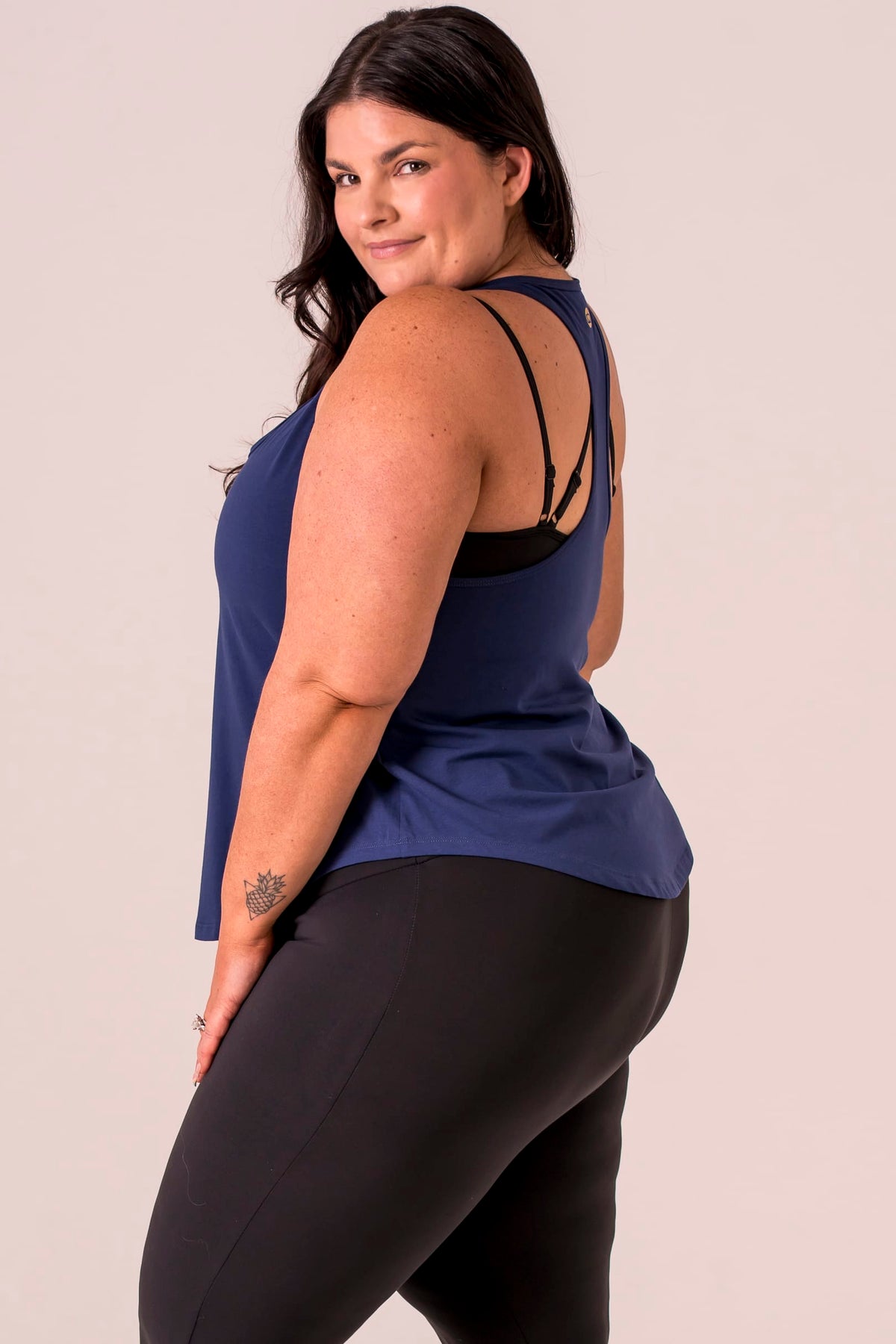 Blueberry Racer Tank