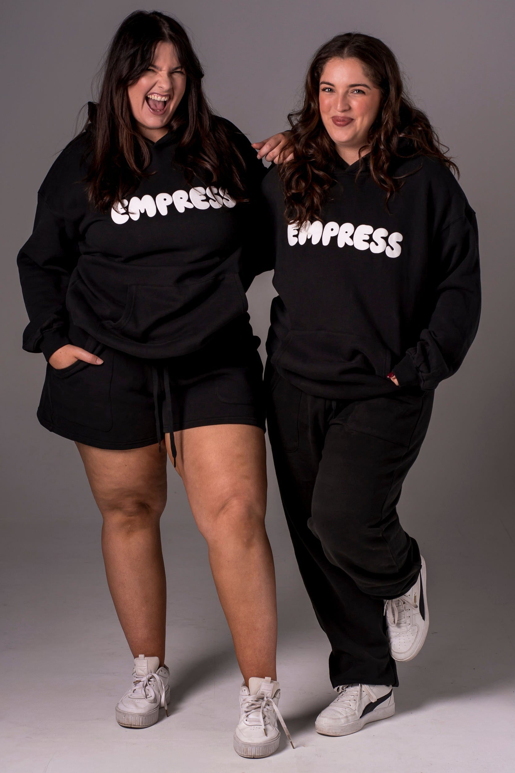 Bubble Black Hoodie