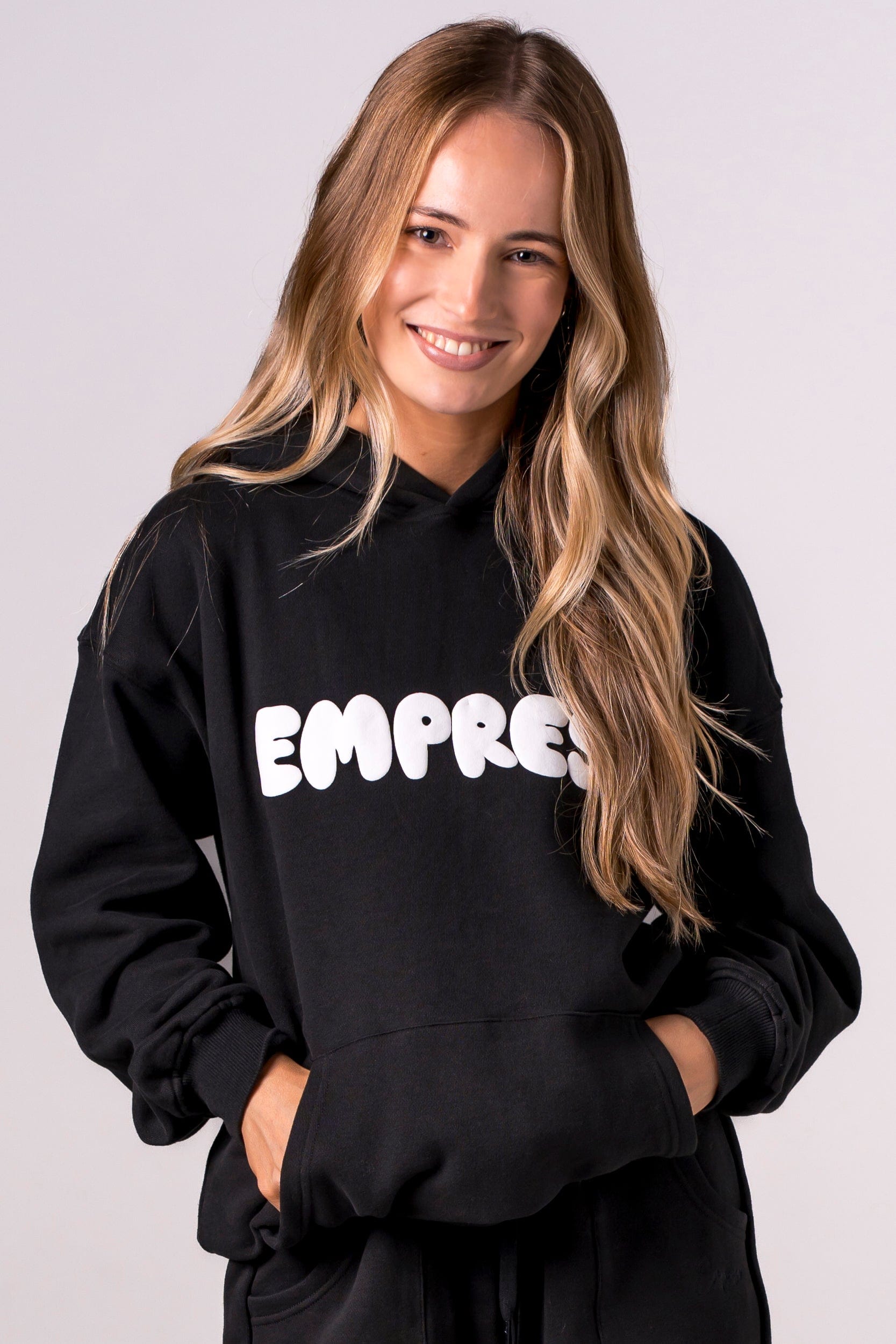 Bubble Black Hoodie