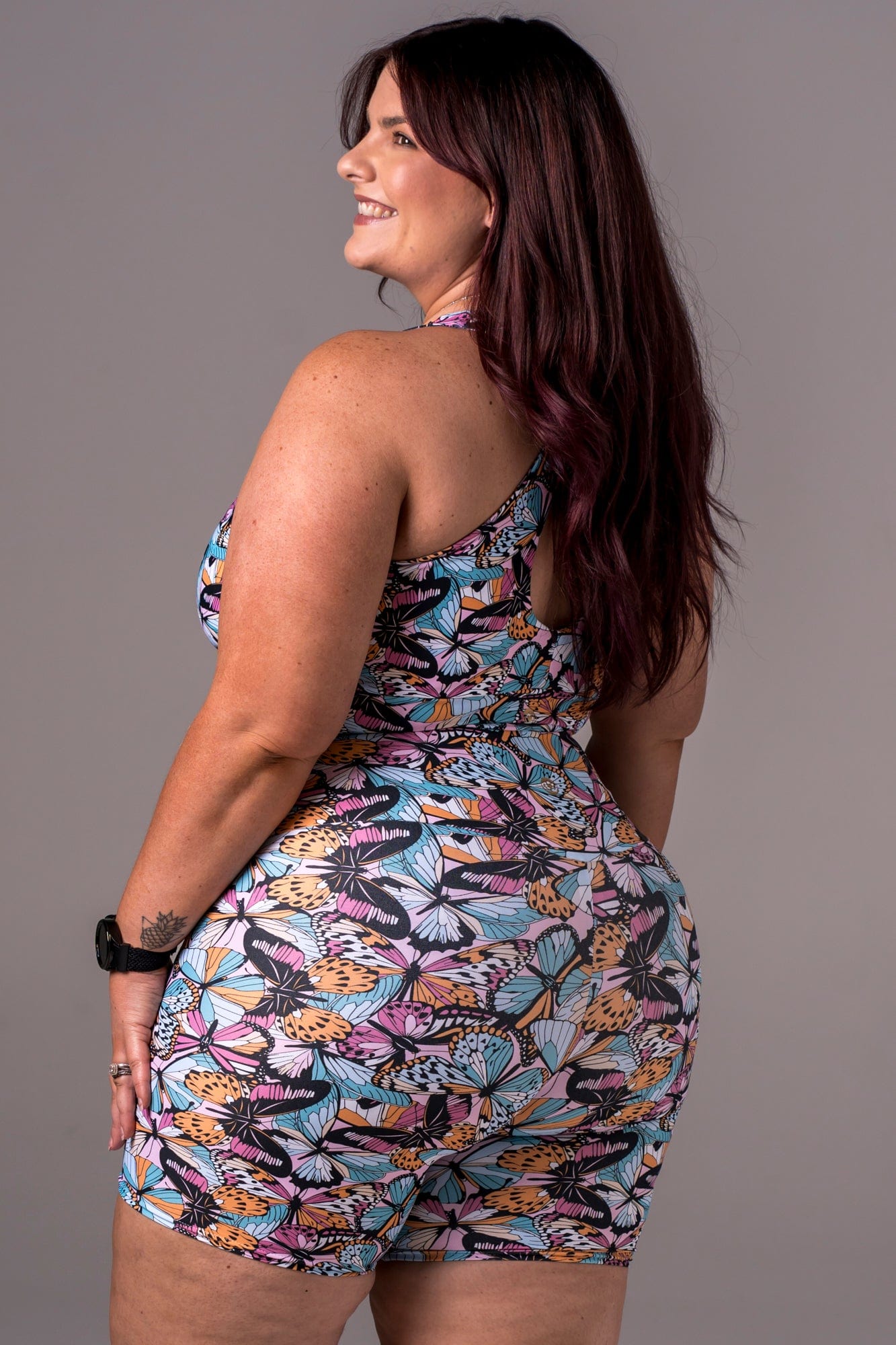Butterfly Dreams Dynamic High Waisted Booty Shorts