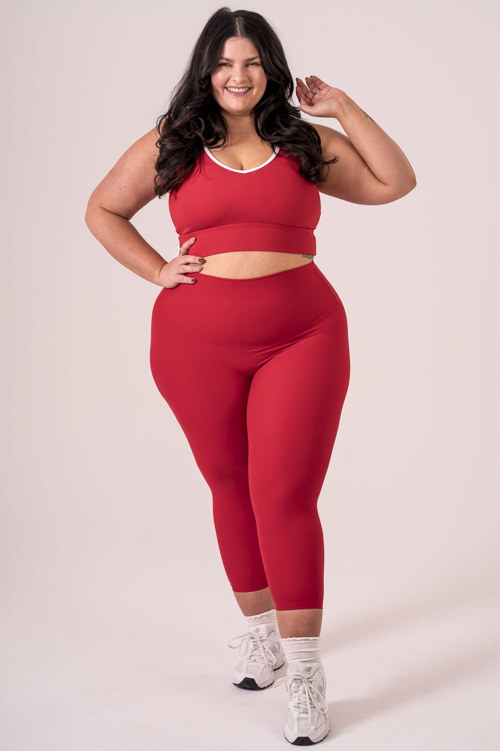 Chilli Dynamic High Waisted Capri Leggings