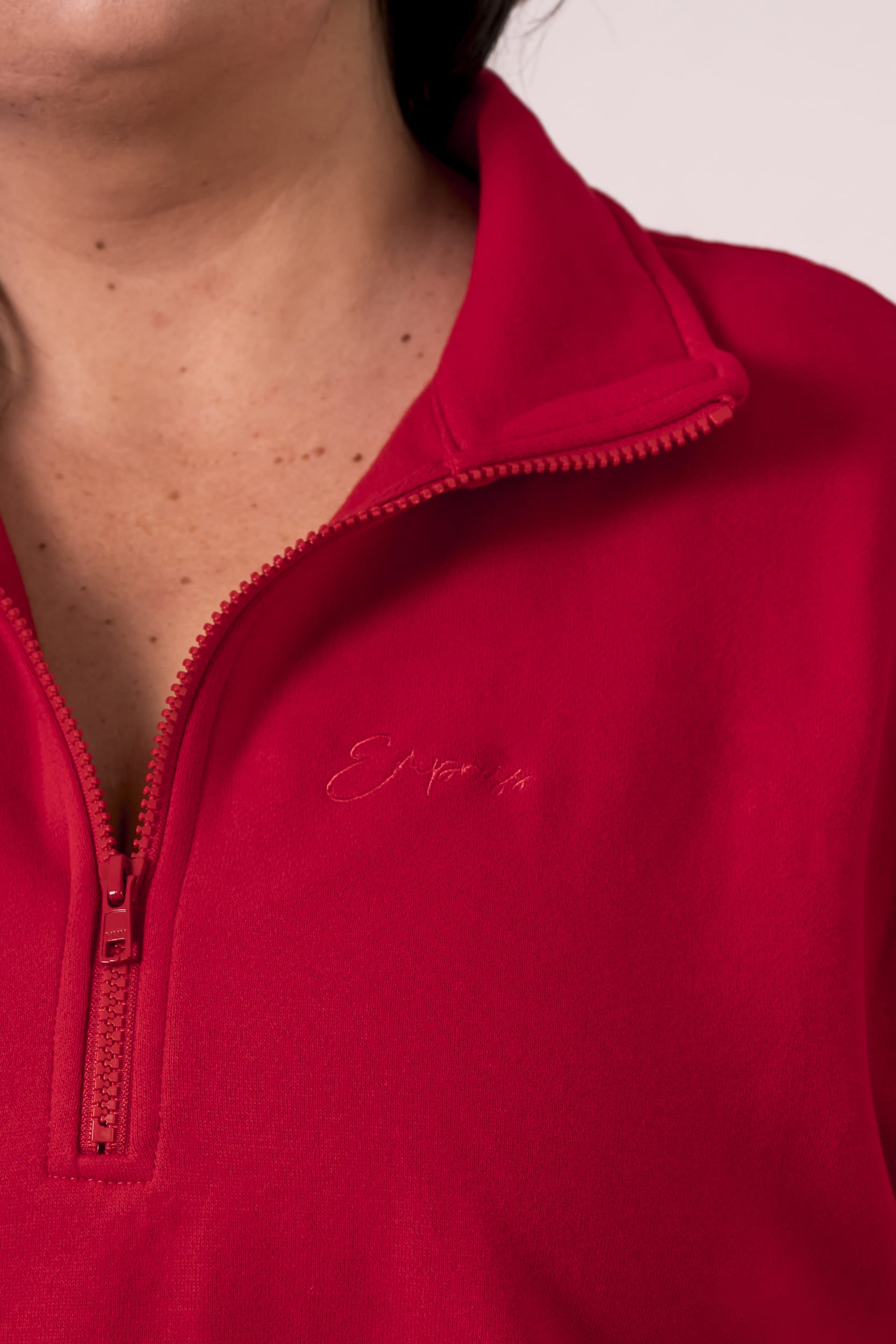 Chilli Quarter Zip Sweater