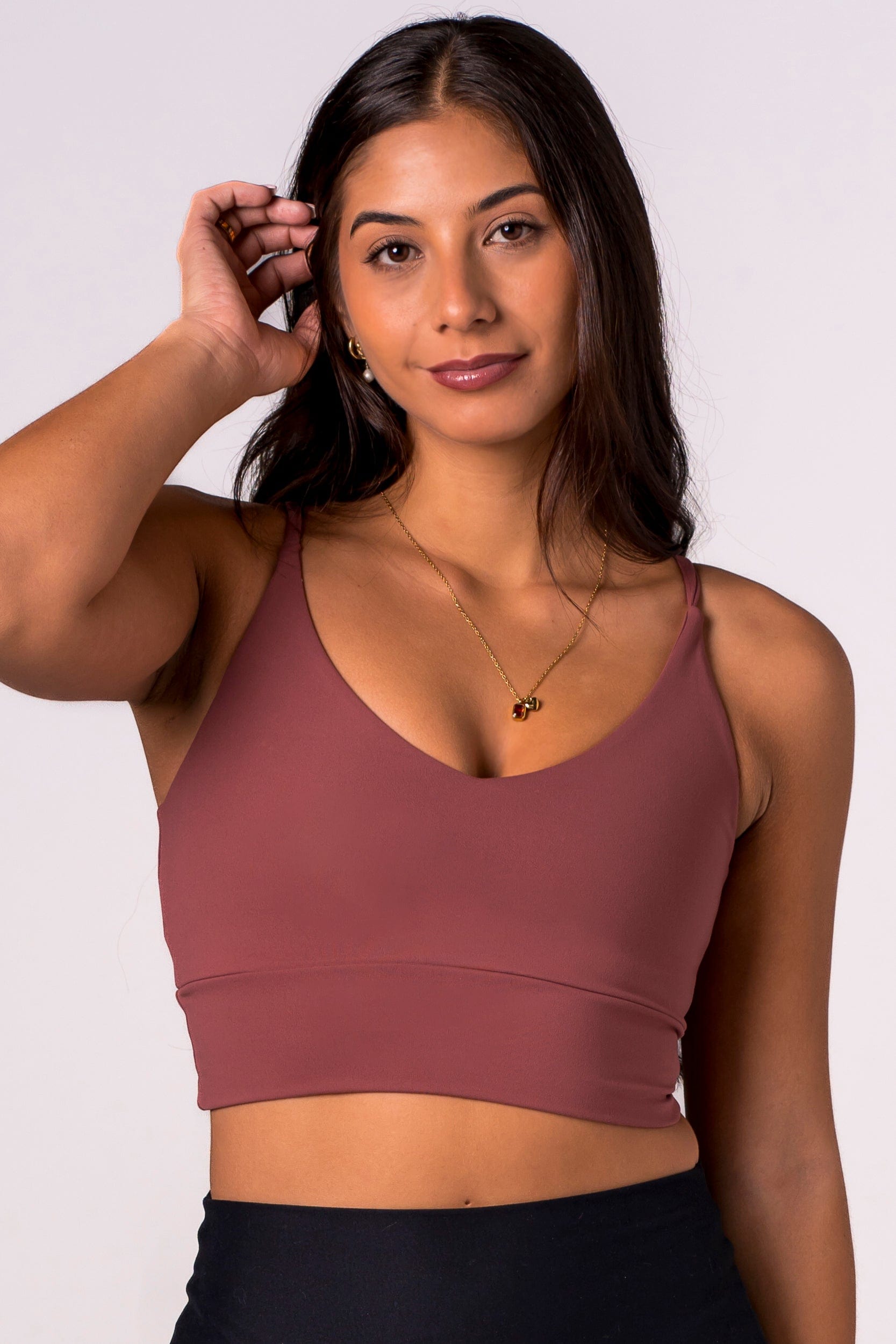 Dark Blush Luxe Bralette
