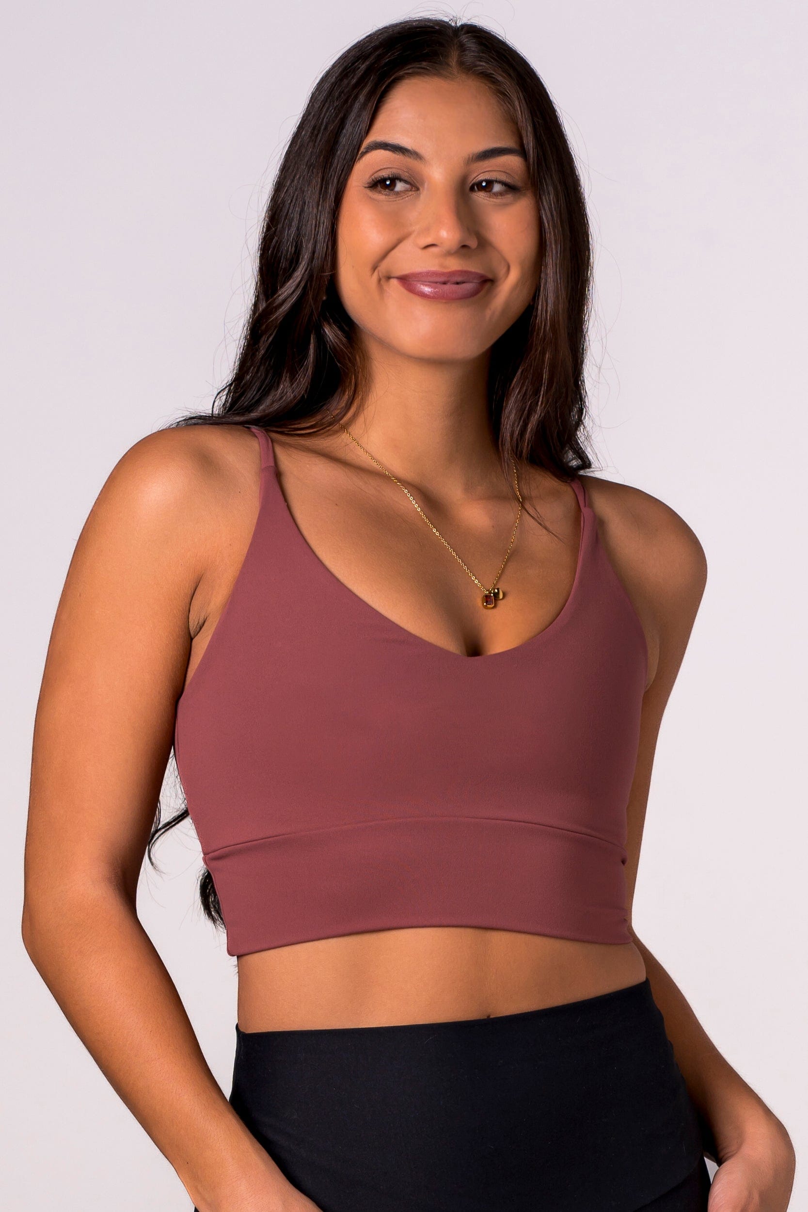 Dark Blush Luxe Bralette