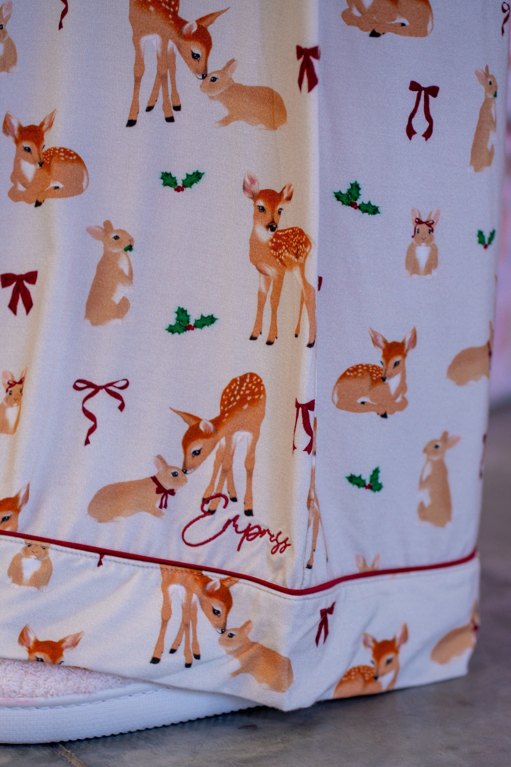 Deer Santa Bamboo Pyjama Pants