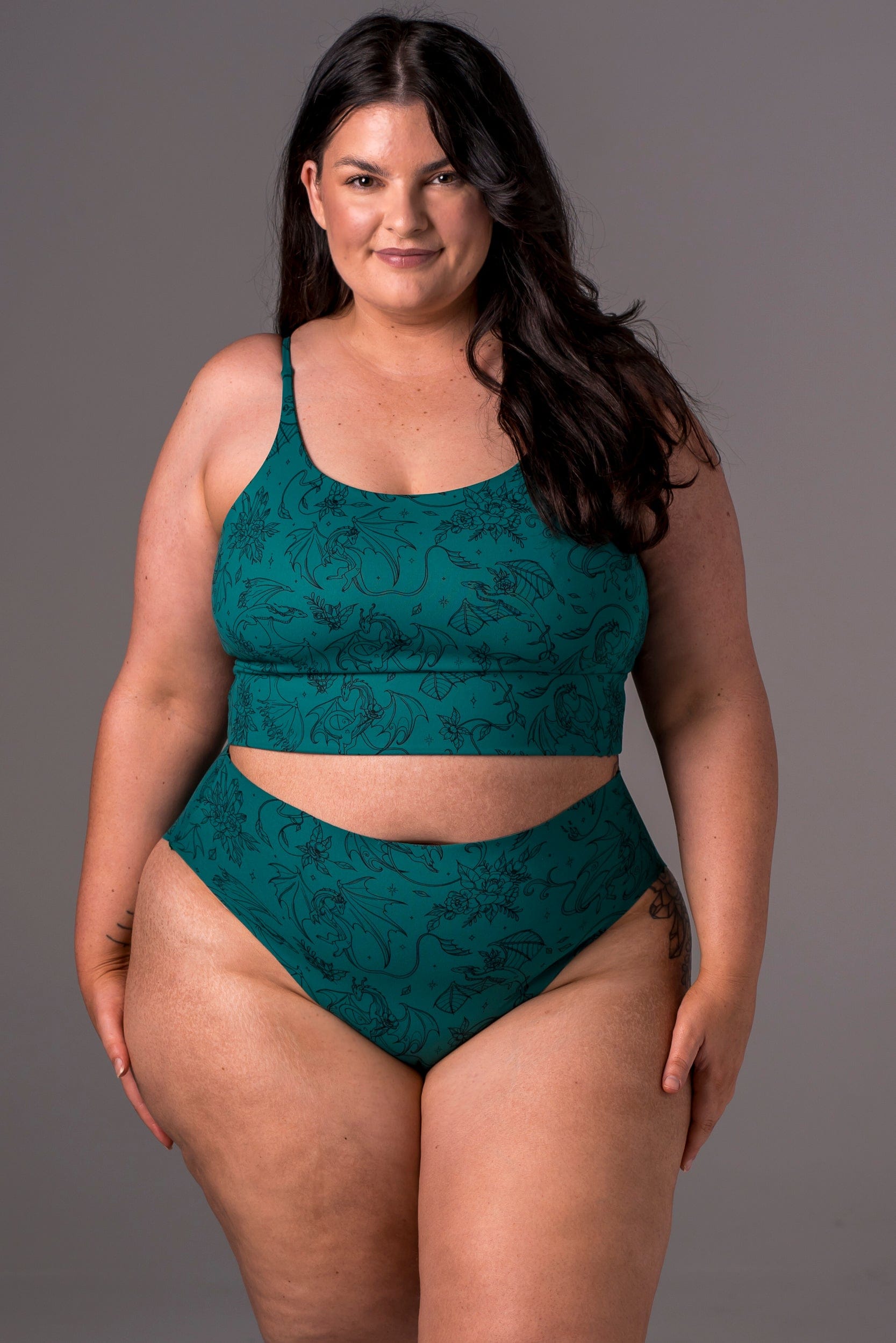 Dragon Luxe High Rise Brief Underwear