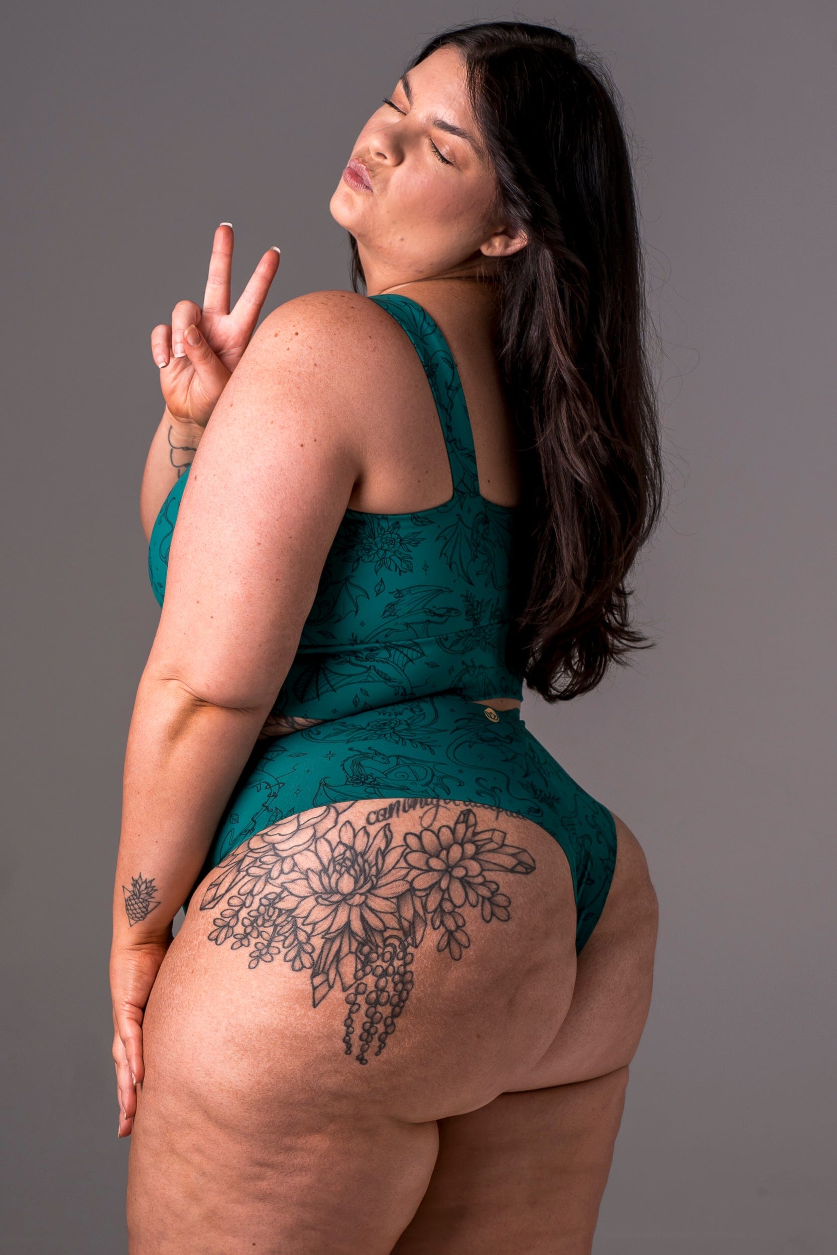 Dragon Luxe High Waisted Underwear