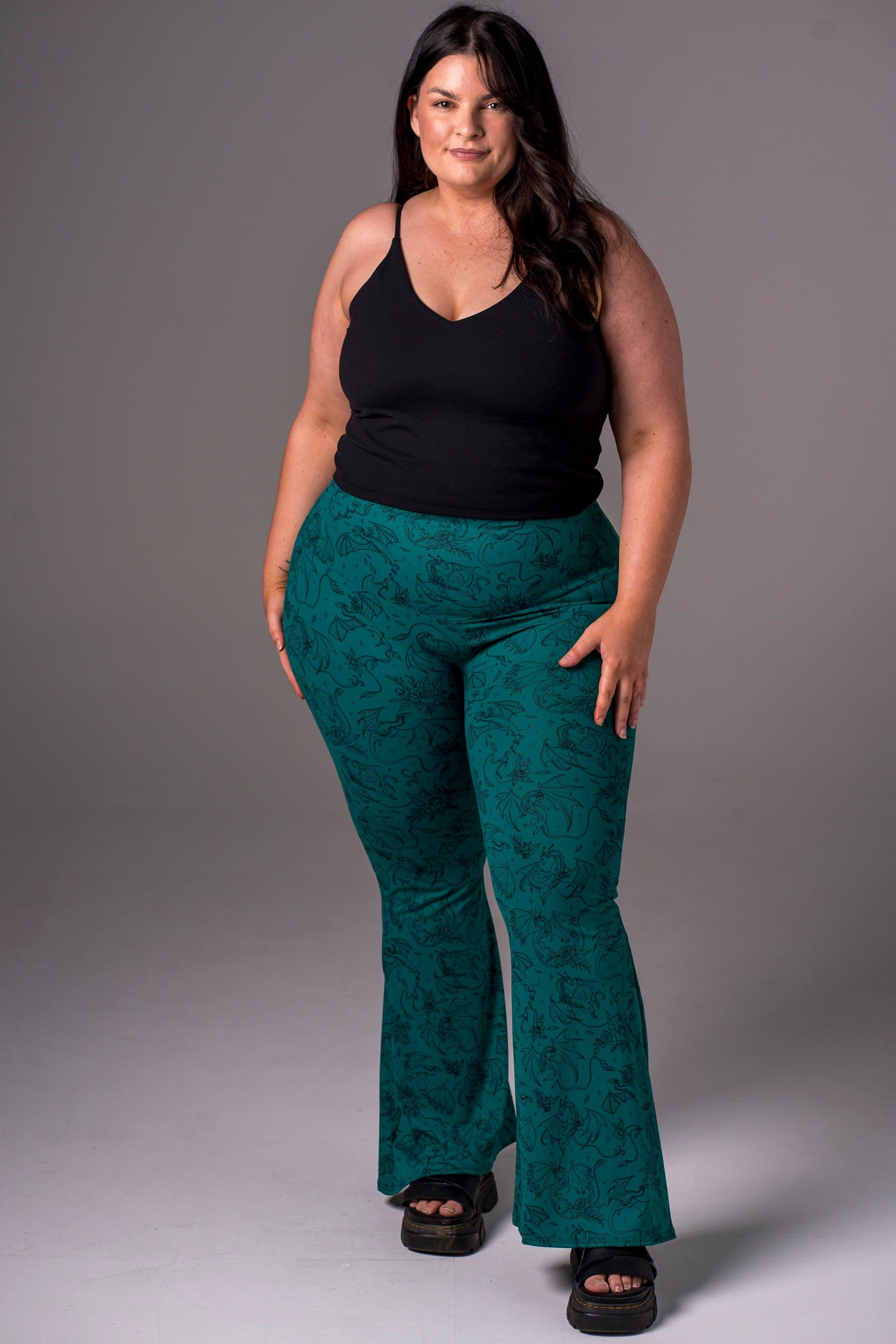 Dragon Luxe Pocket Yoga Pants