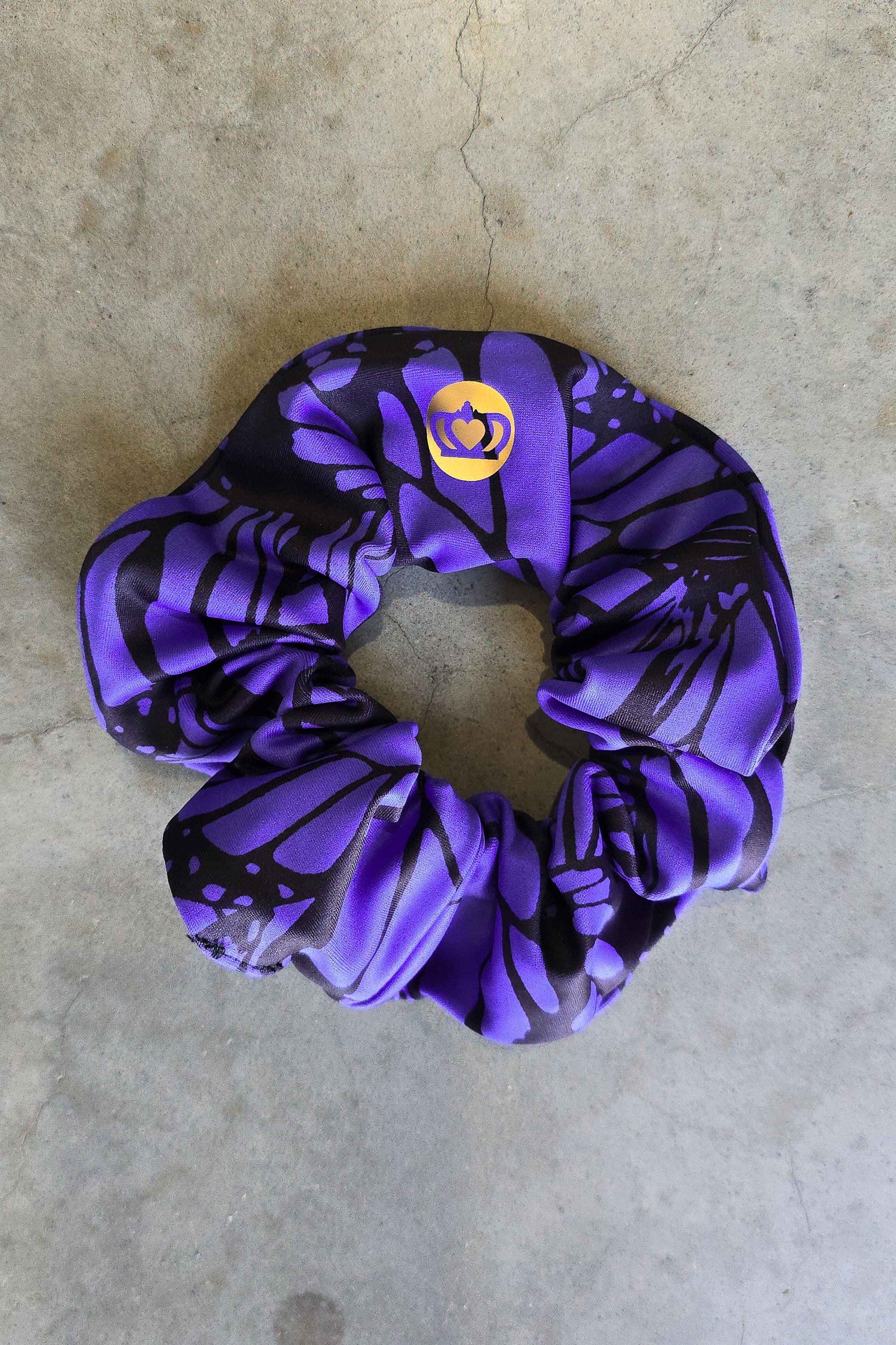 Electric Butterfly Dynamic Scrunchie OS