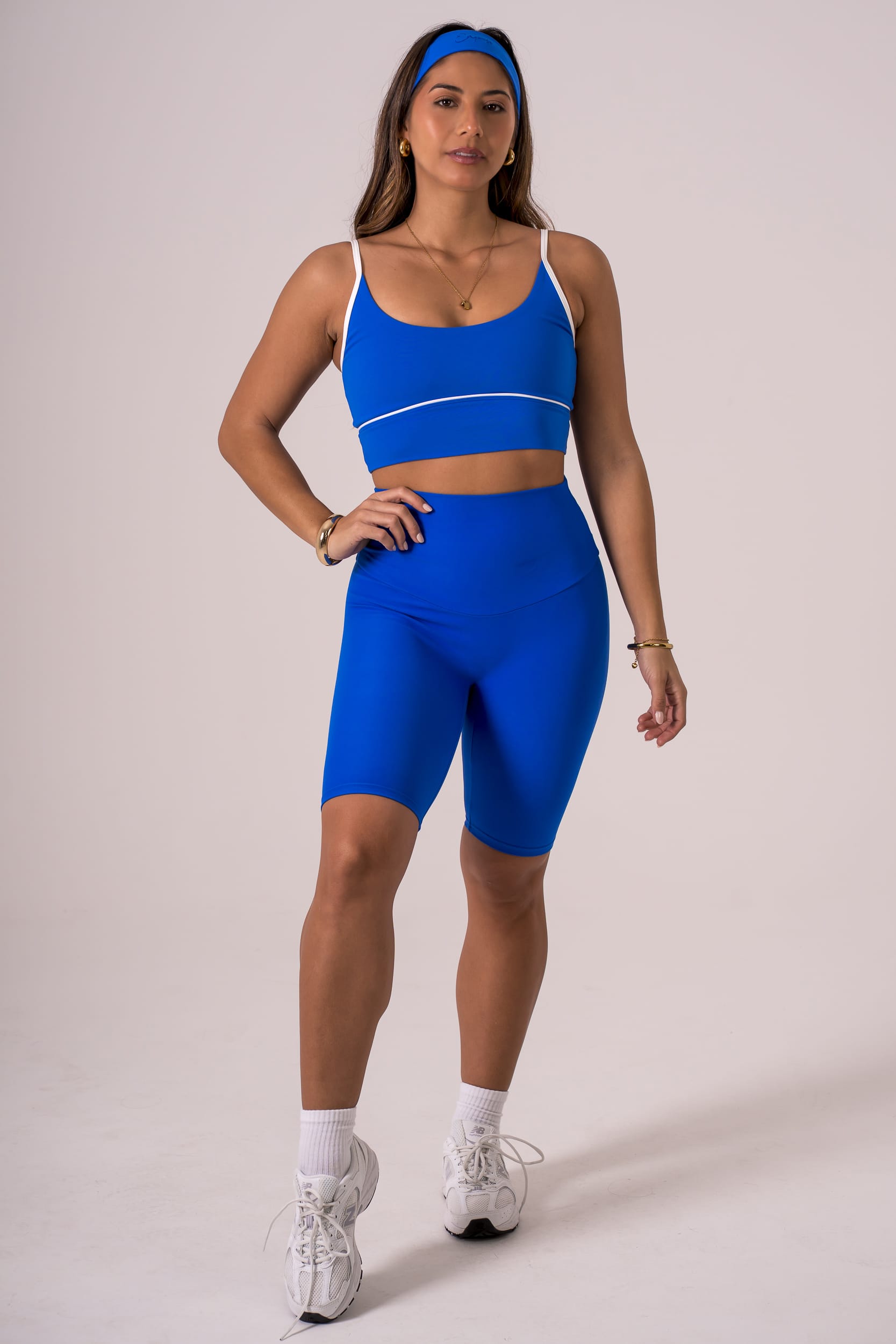 Electric Dynamic High Waisted Bike Shorts