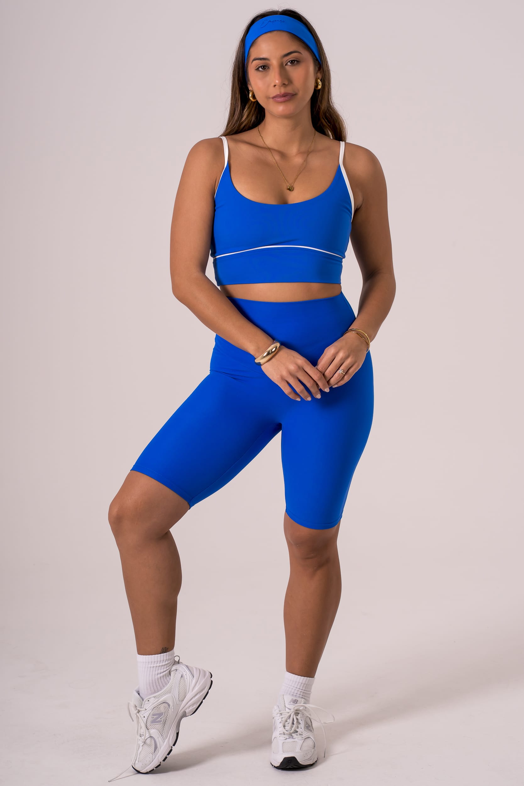 Electric Dynamic High Waisted Bike Shorts