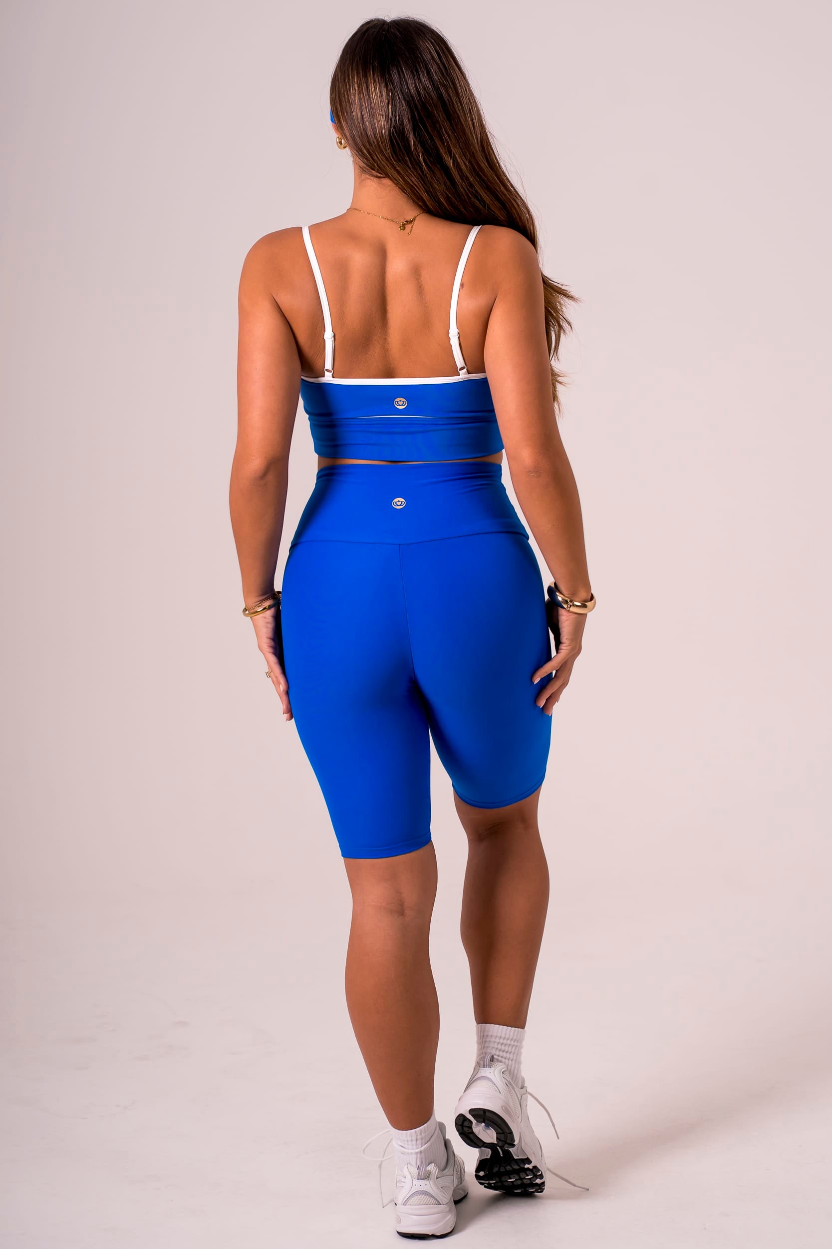Electric Dynamic High Waisted Bike Shorts