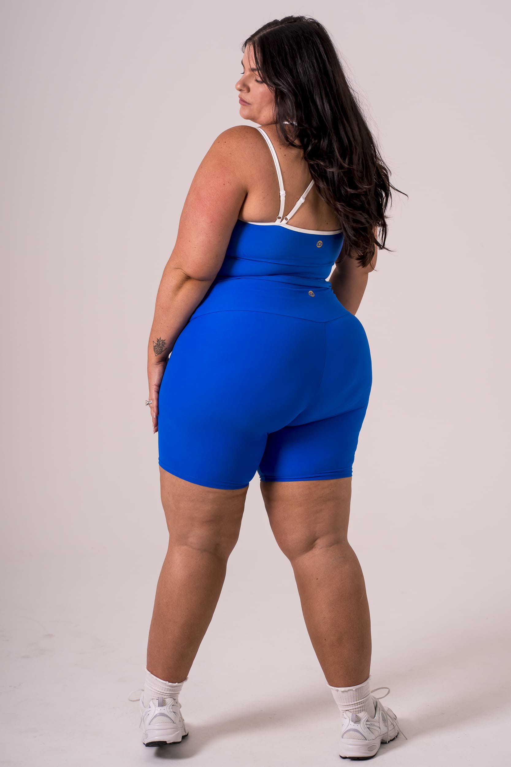Electric Dynamic High Waisted Booty Shorts
