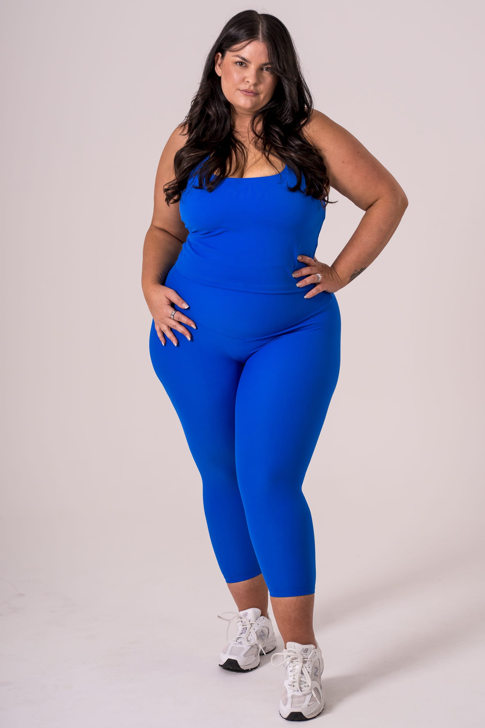 Electric Dynamic High Waisted Capri Leggings