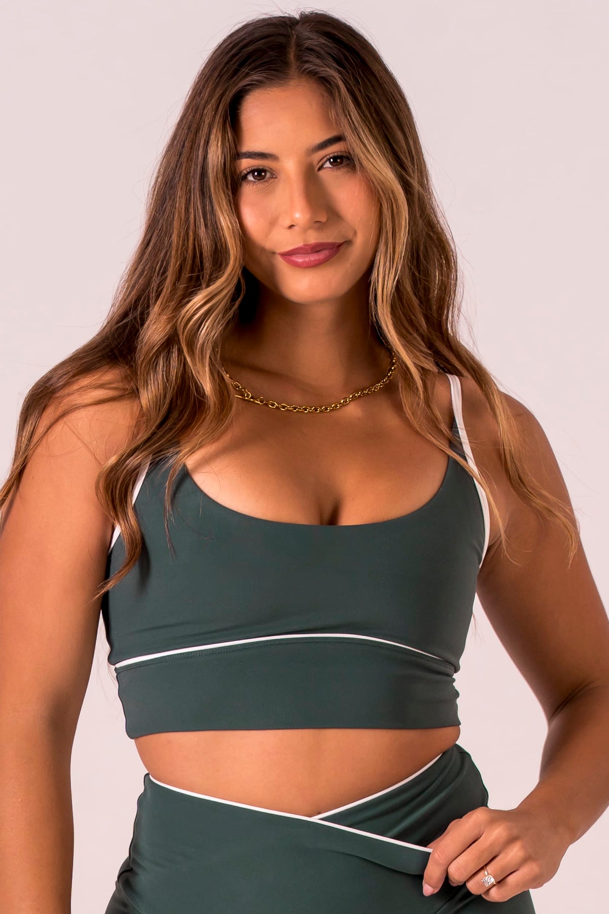 Emerald Duo Luxe Cleo Crop