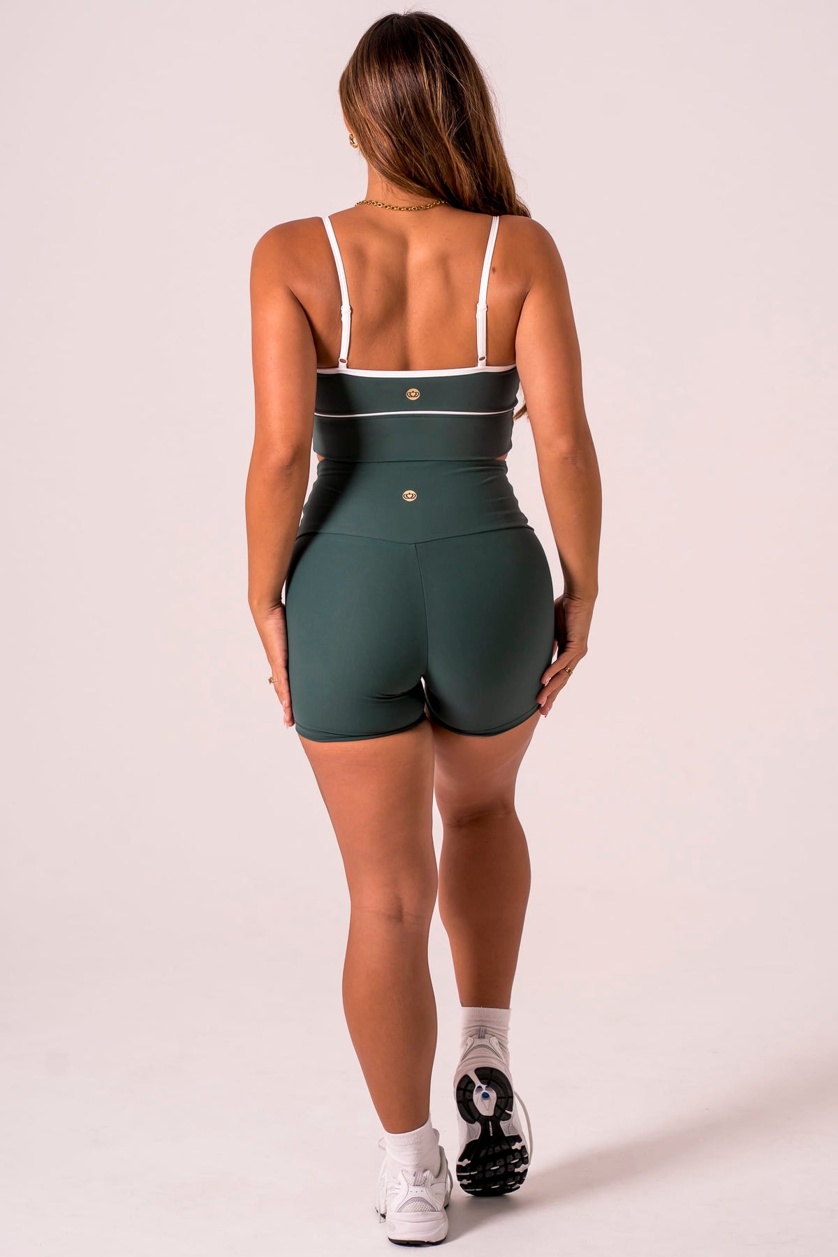 Emerald Dynamic High Waisted Shorties