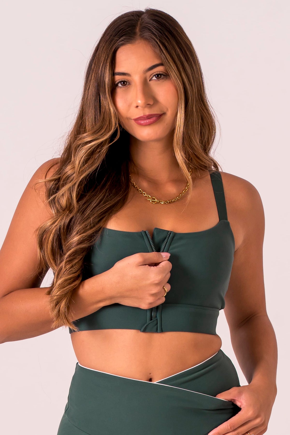 Emerald Dynamic Zara Crop