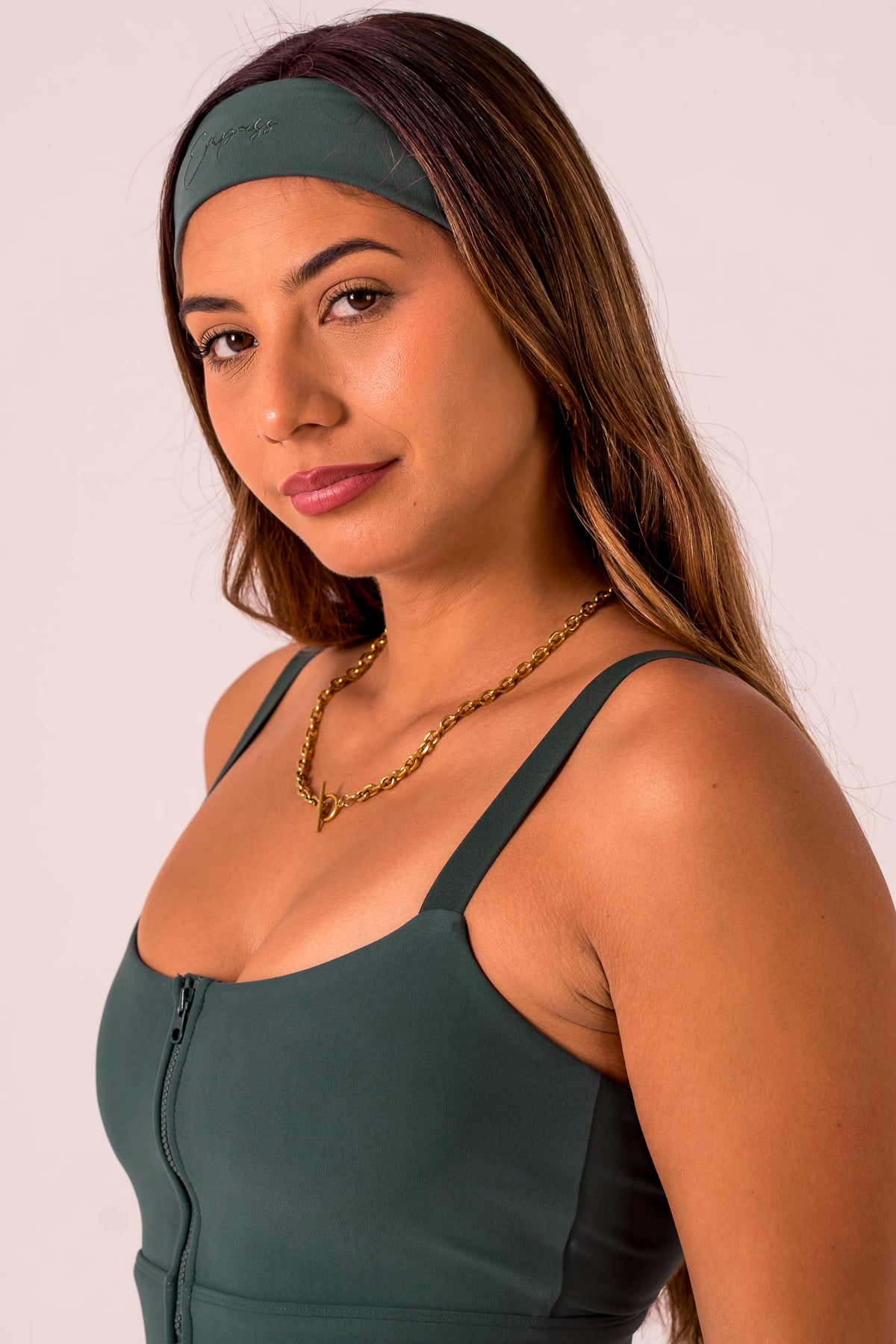 Emerald Luxe Headband OS