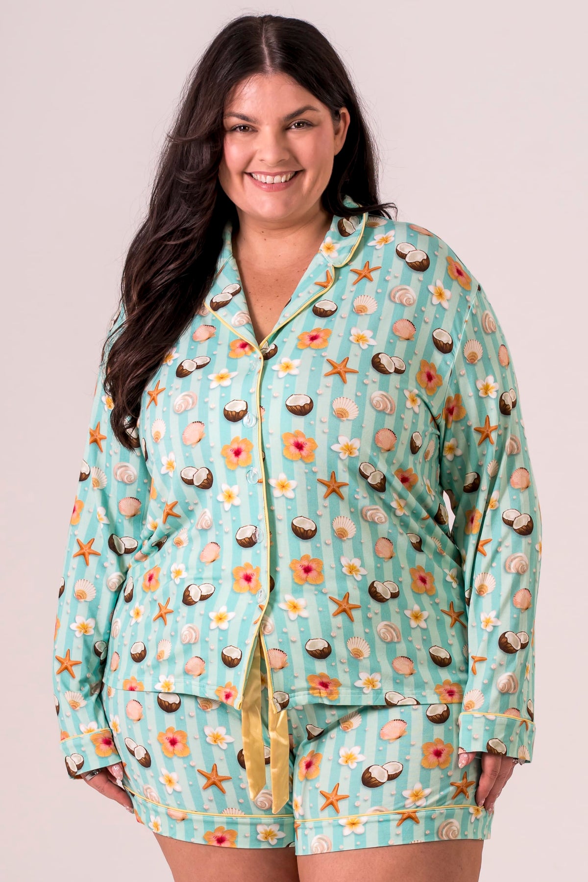 Endless Summer Bamboo Pyjama Long Sleeve Shirt
