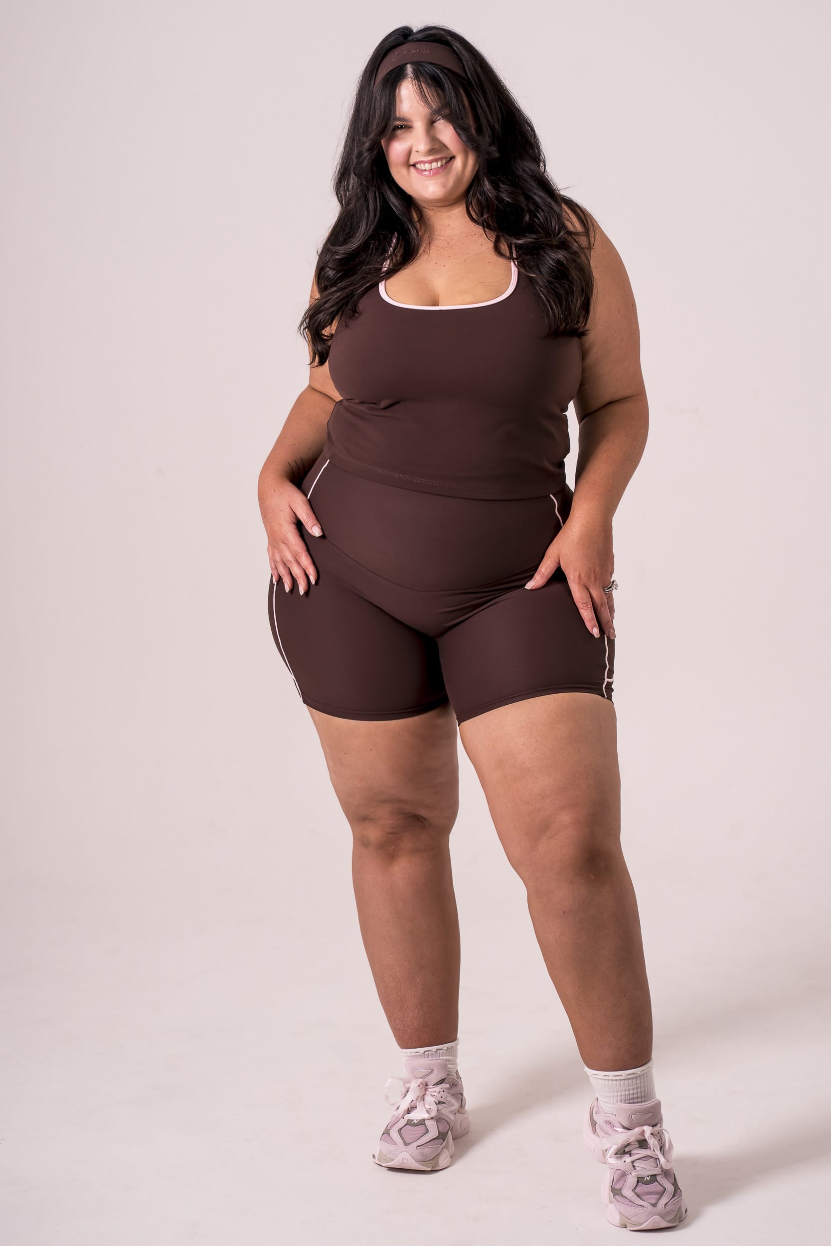 Espresso Duo Dynamic Pocket Curve 6" Shorts