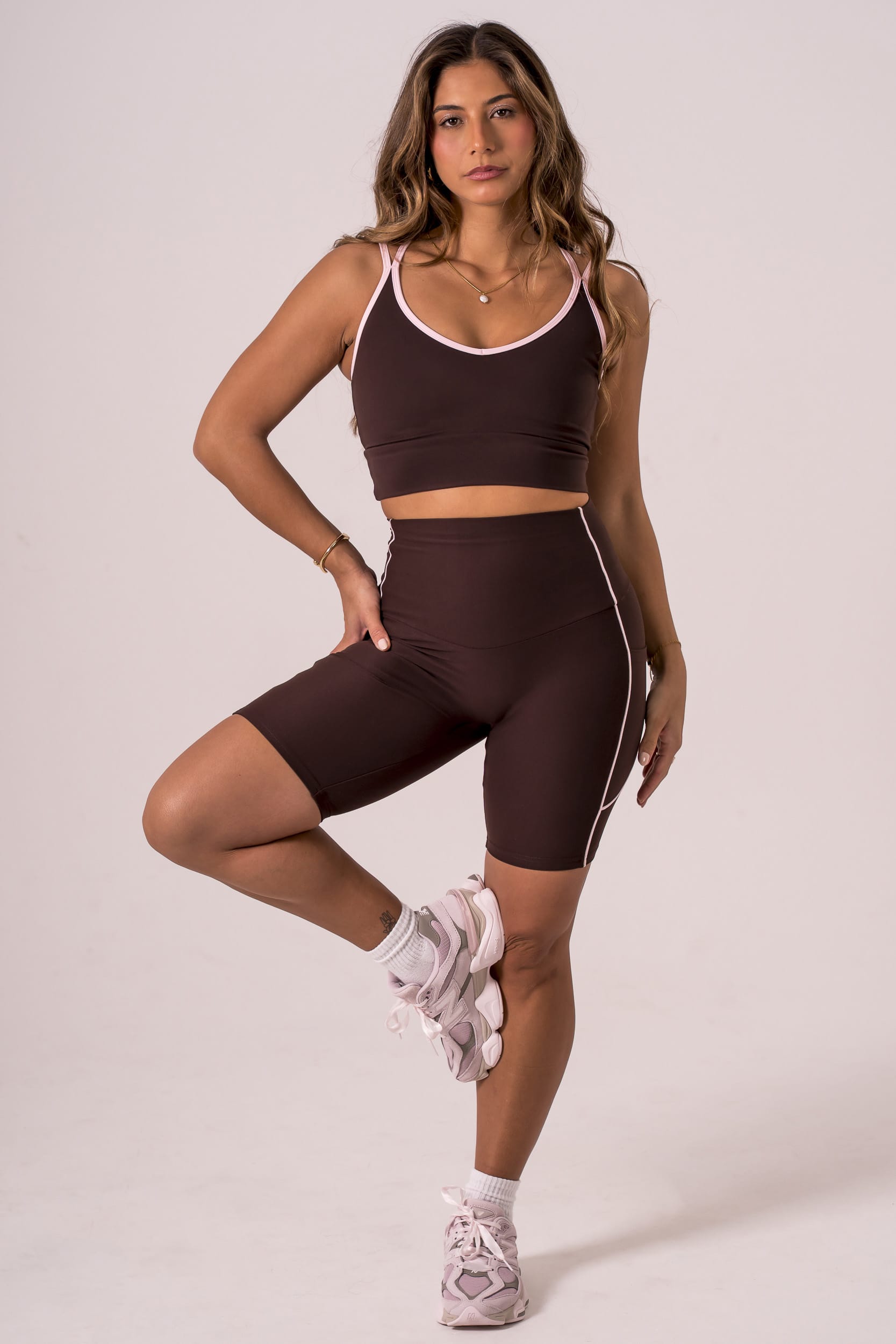 Espresso Duo Dynamic Pocket Curve 9" Shorts