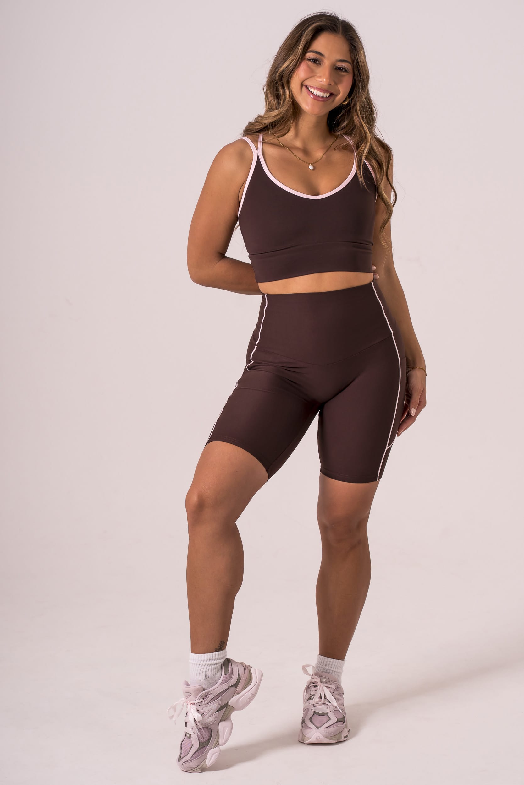 Espresso Duo Dynamic Pocket Curve 9" Shorts