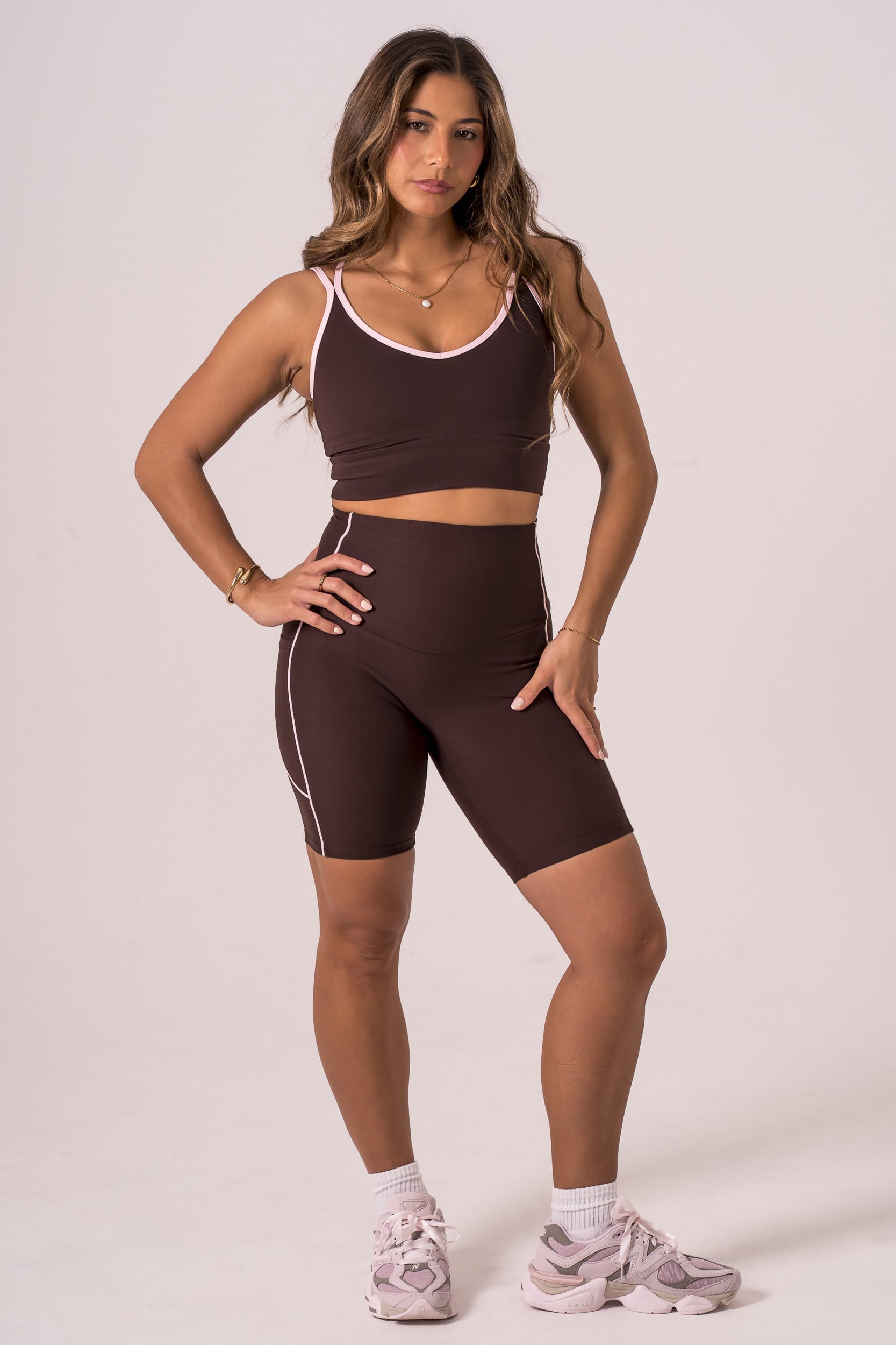Espresso Duo Dynamic Pocket Curve 9" Shorts