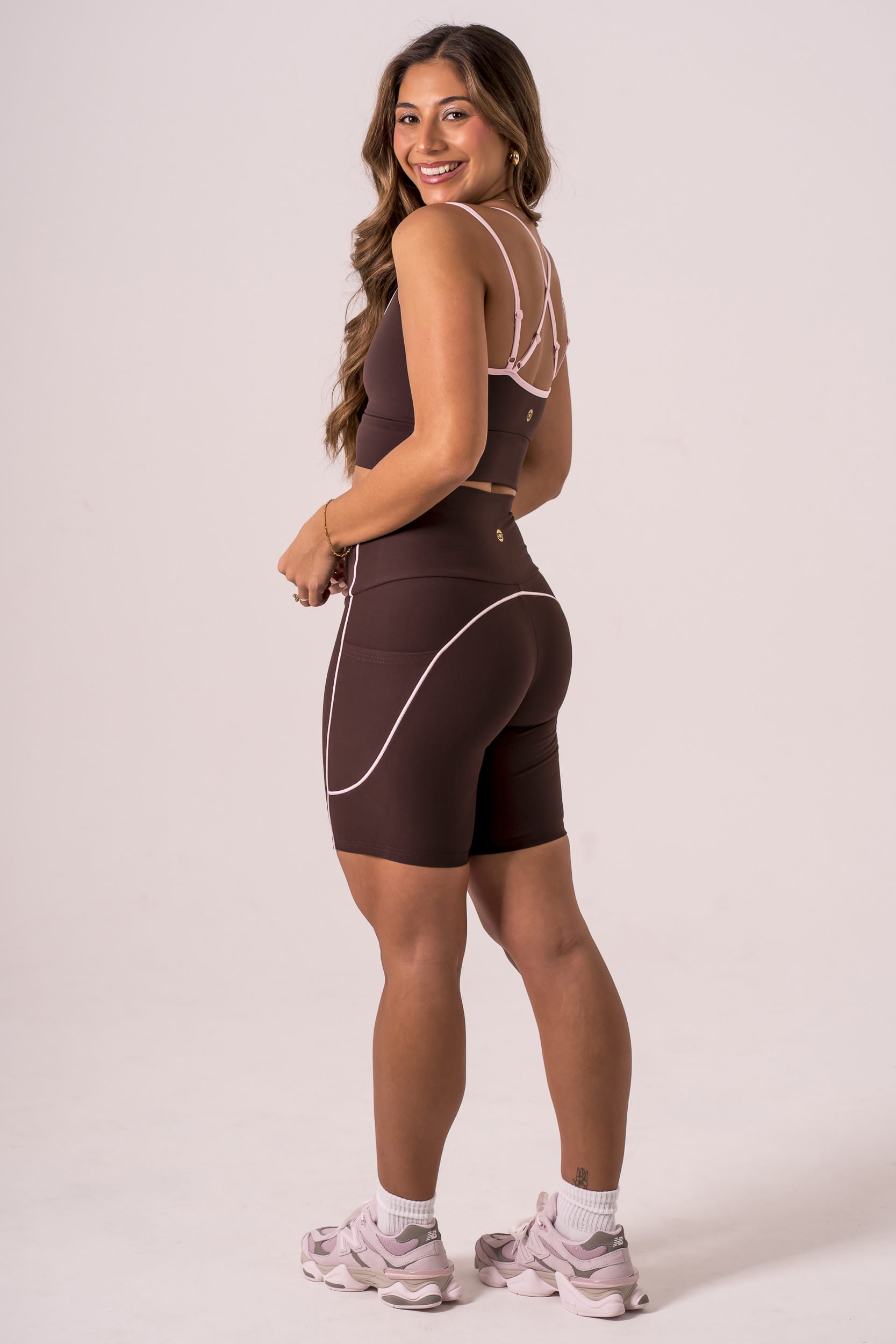 Espresso Duo Dynamic Pocket Curve 9" Shorts