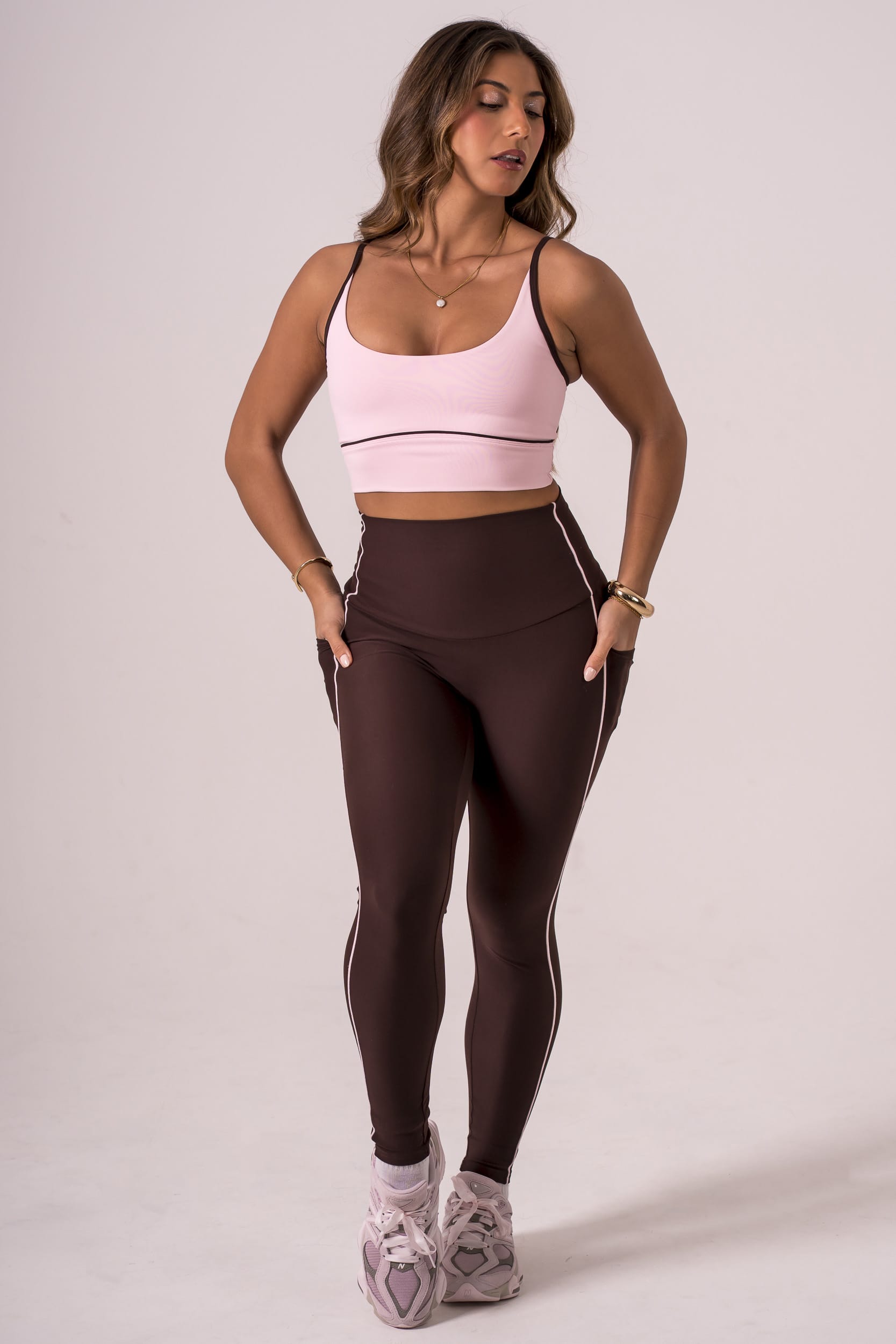Espresso Duo Dynamic Pocket Curve Leggings