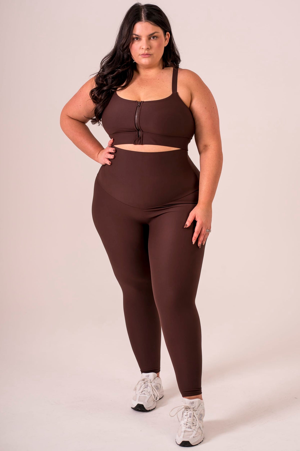 Espresso Dynamic Extra High Waisted Ankle Biter Leggings