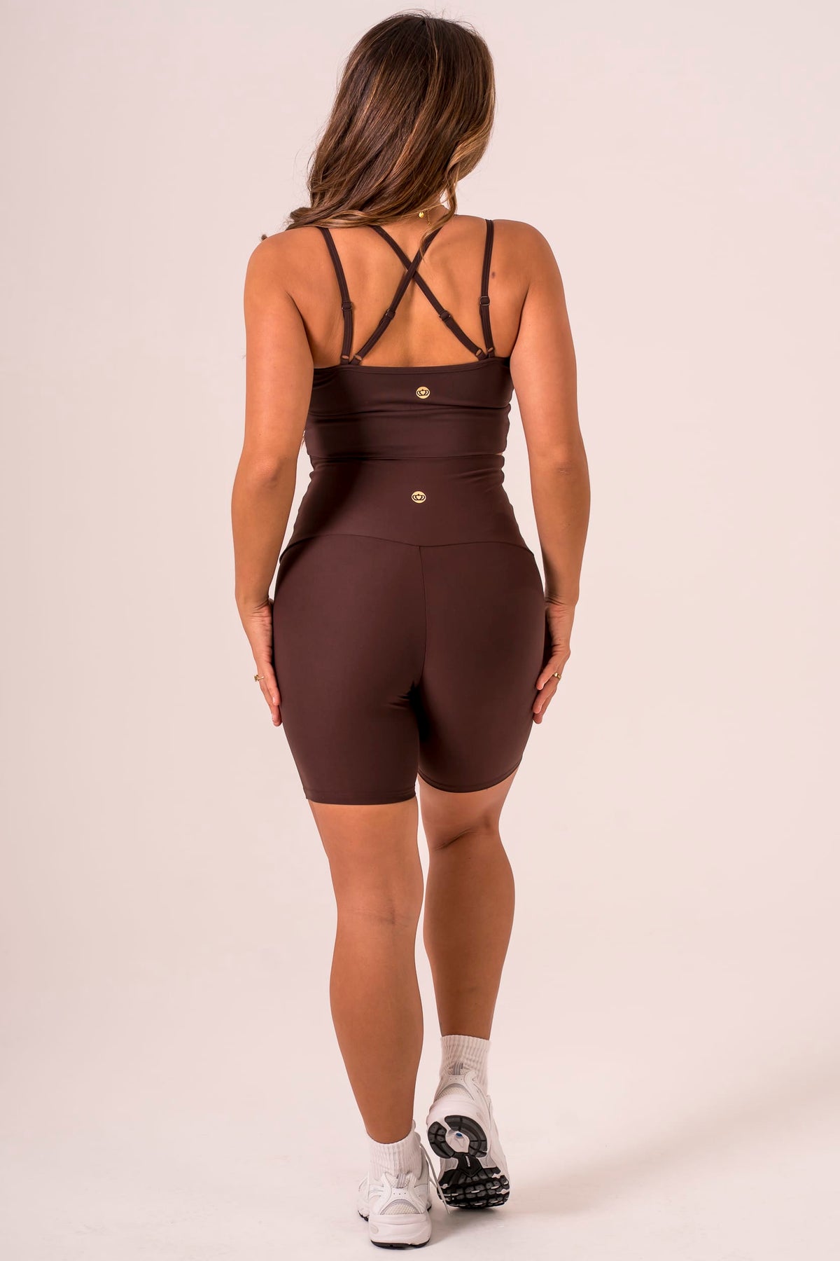 Espresso Dynamic Extra High Waisted Booty Shorts