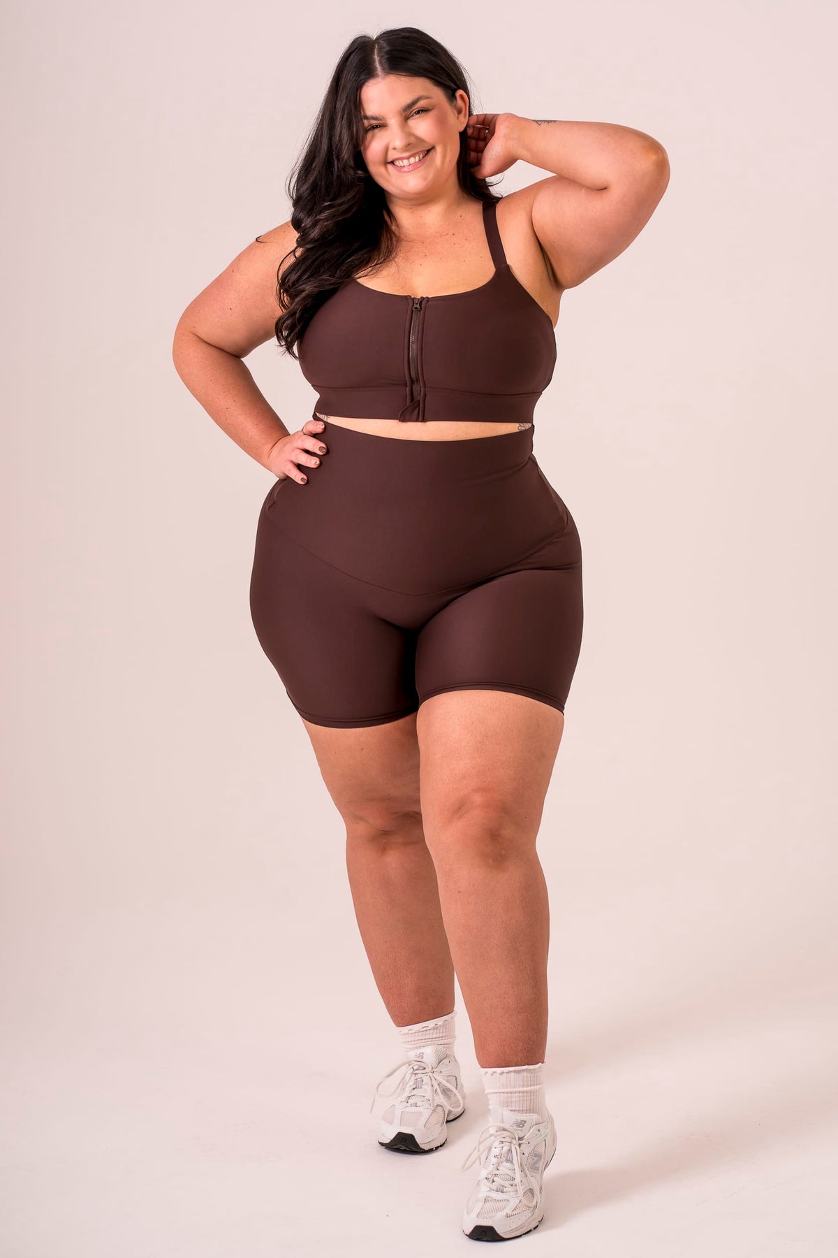 Espresso Dynamic Extra High Waisted Shorties