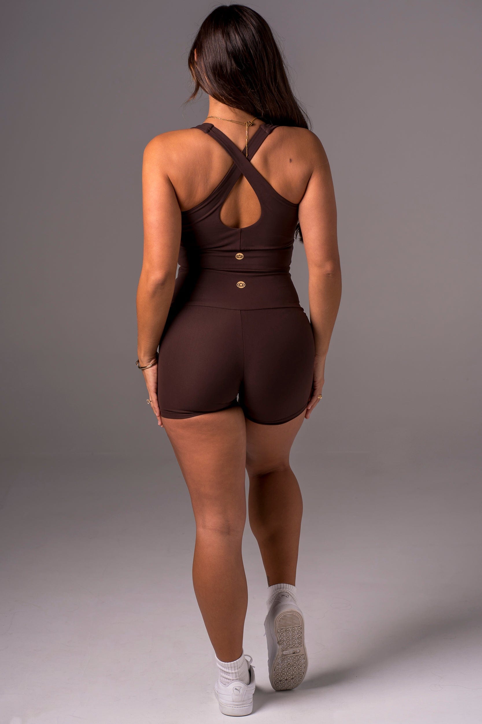 Espresso Dynamic High Waisted Shorties