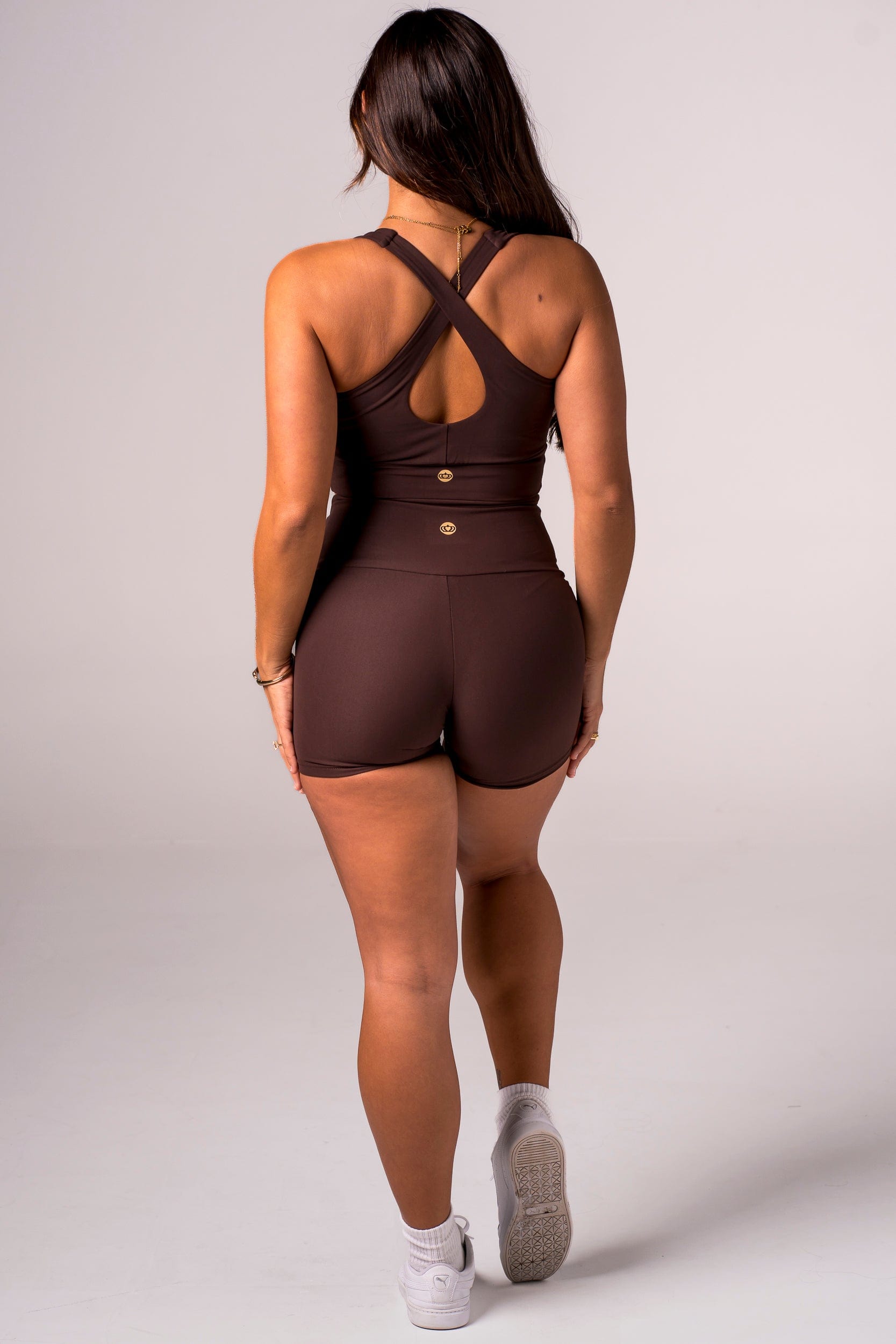 Espresso Dynamic High Waisted Shorties
