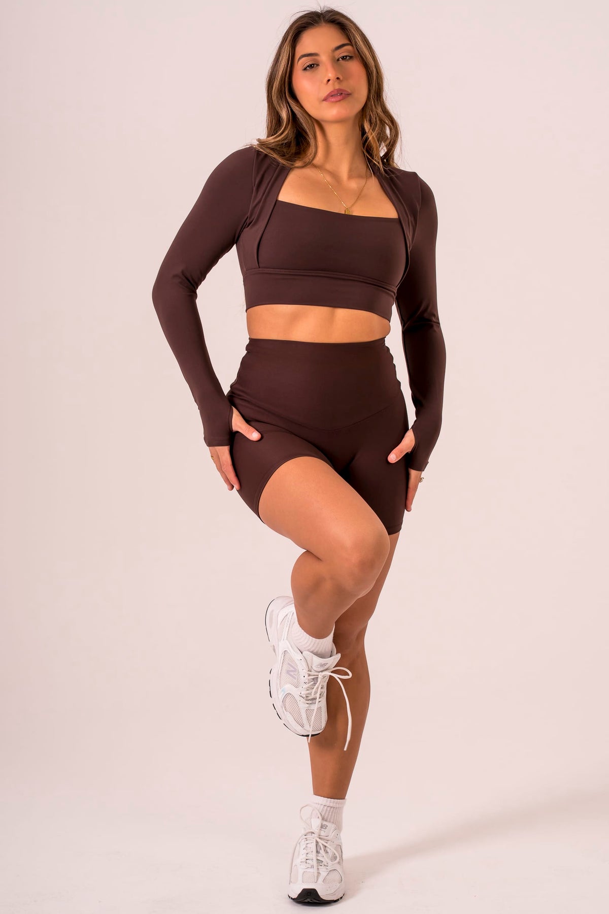 Espresso Dynamic Pocket Band Shorties