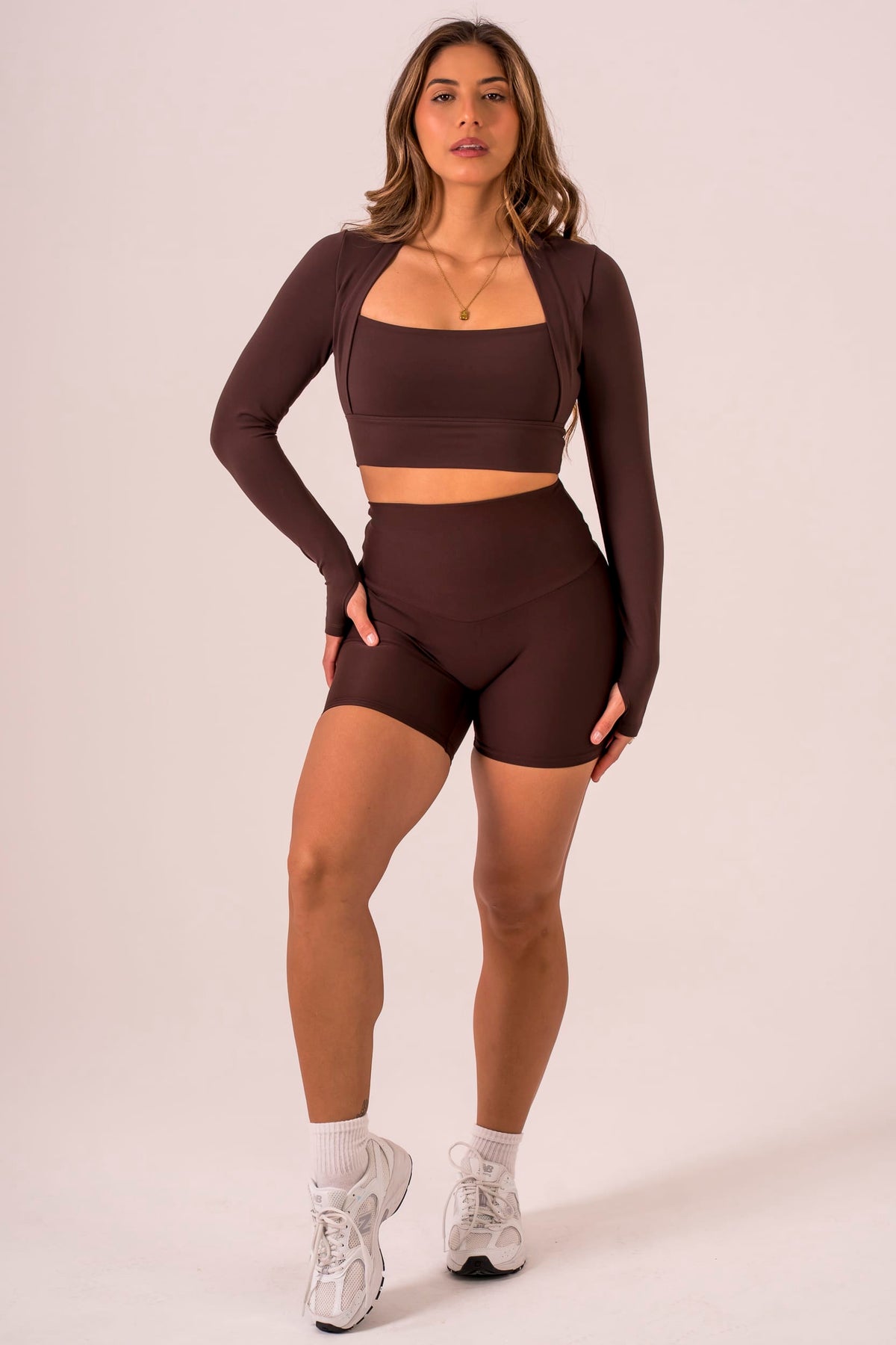 Espresso Dynamic Pocket Band Shorties
