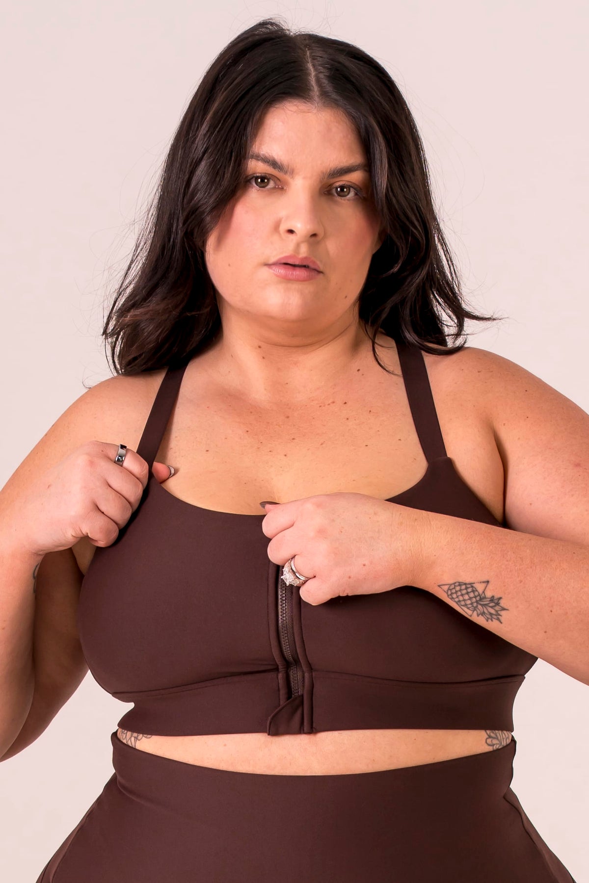 Espresso Dynamic Zara Crop