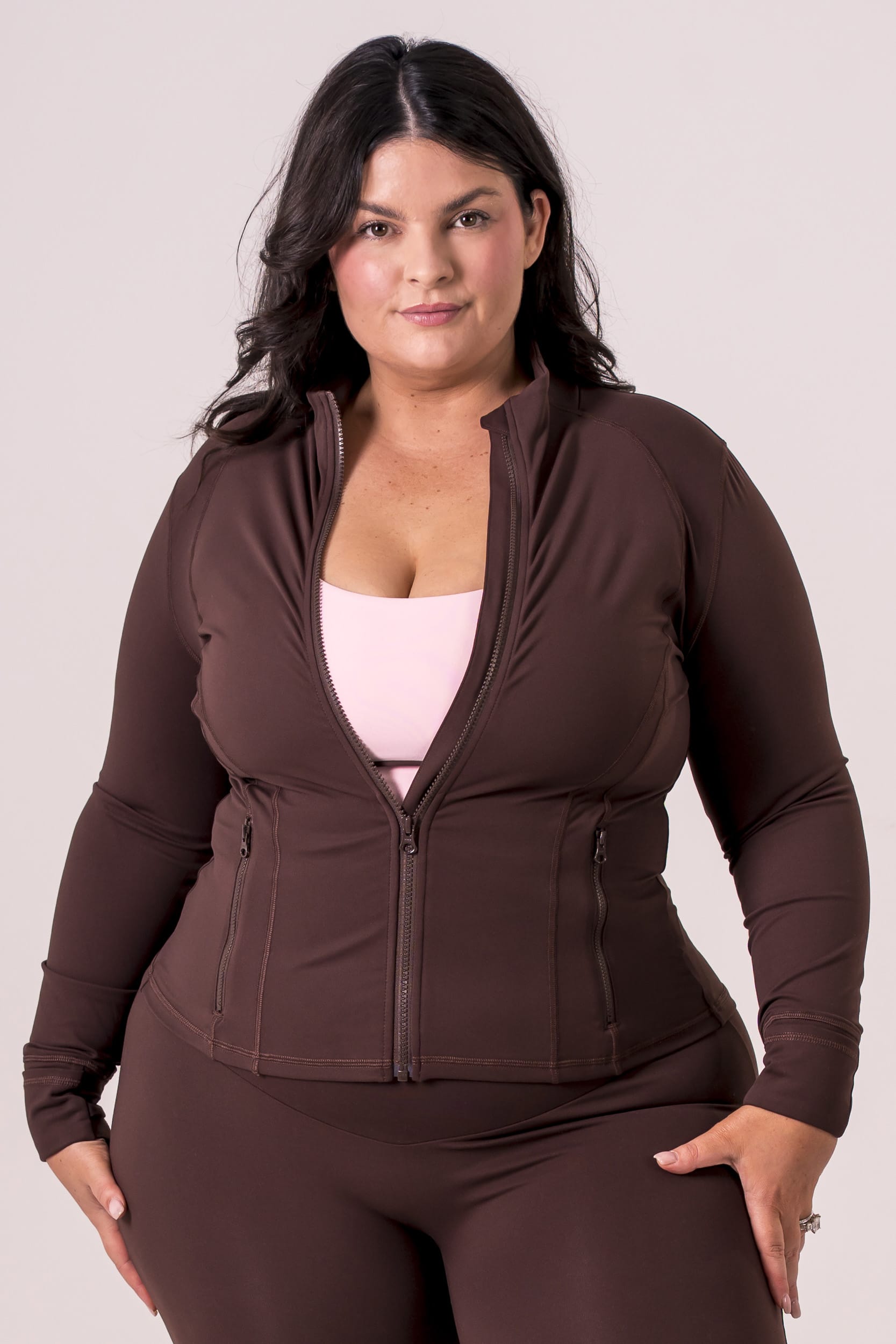 Espresso Luxe Active Jacket