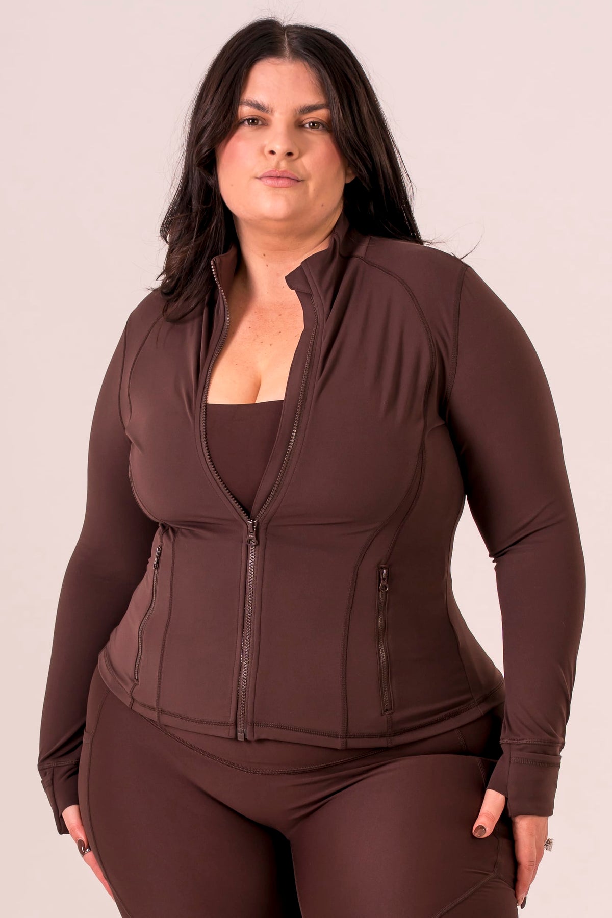 Espresso Luxe Active Jacket