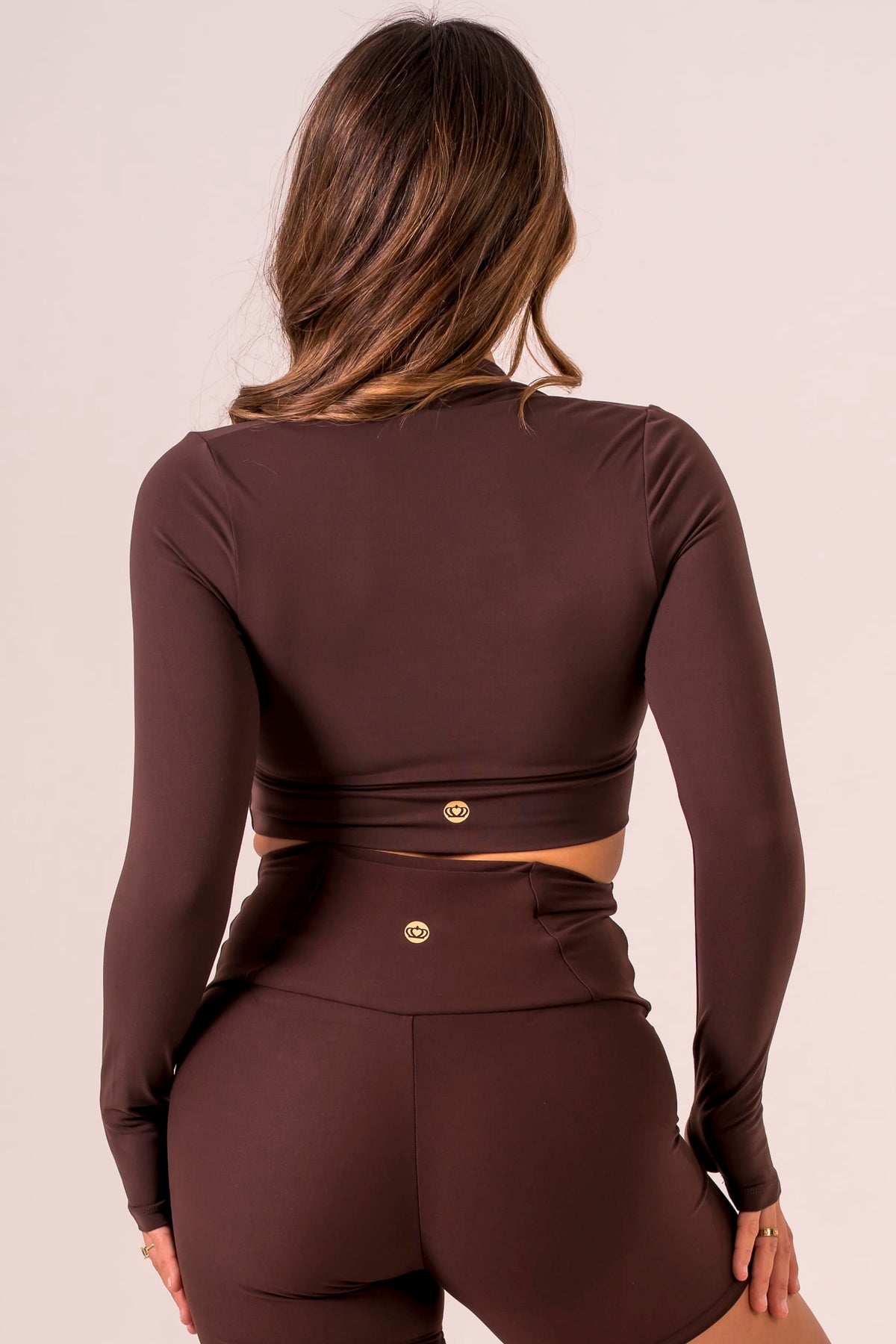 Espresso Luxe Bolero Crop