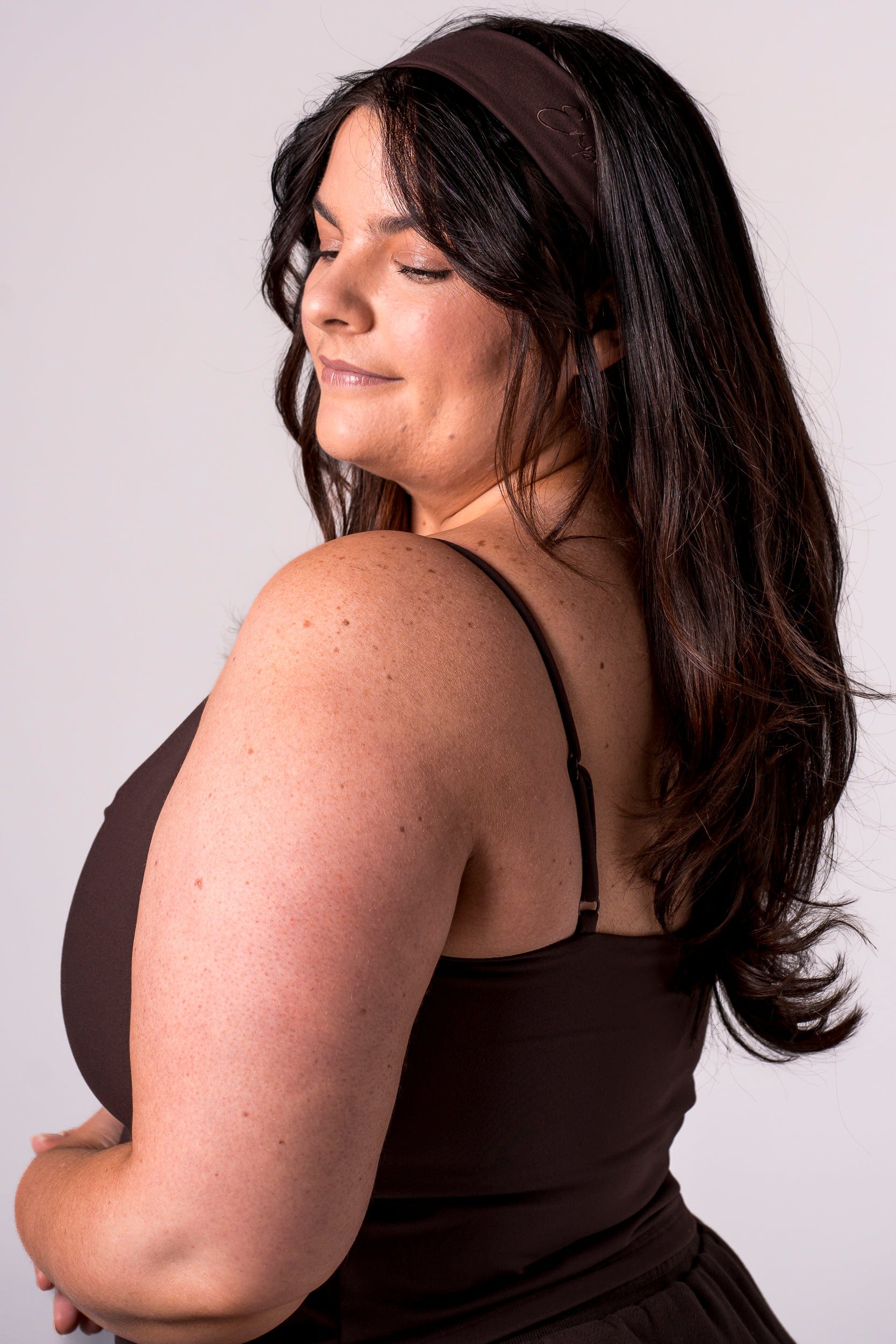 Espresso Luxe Headband OS