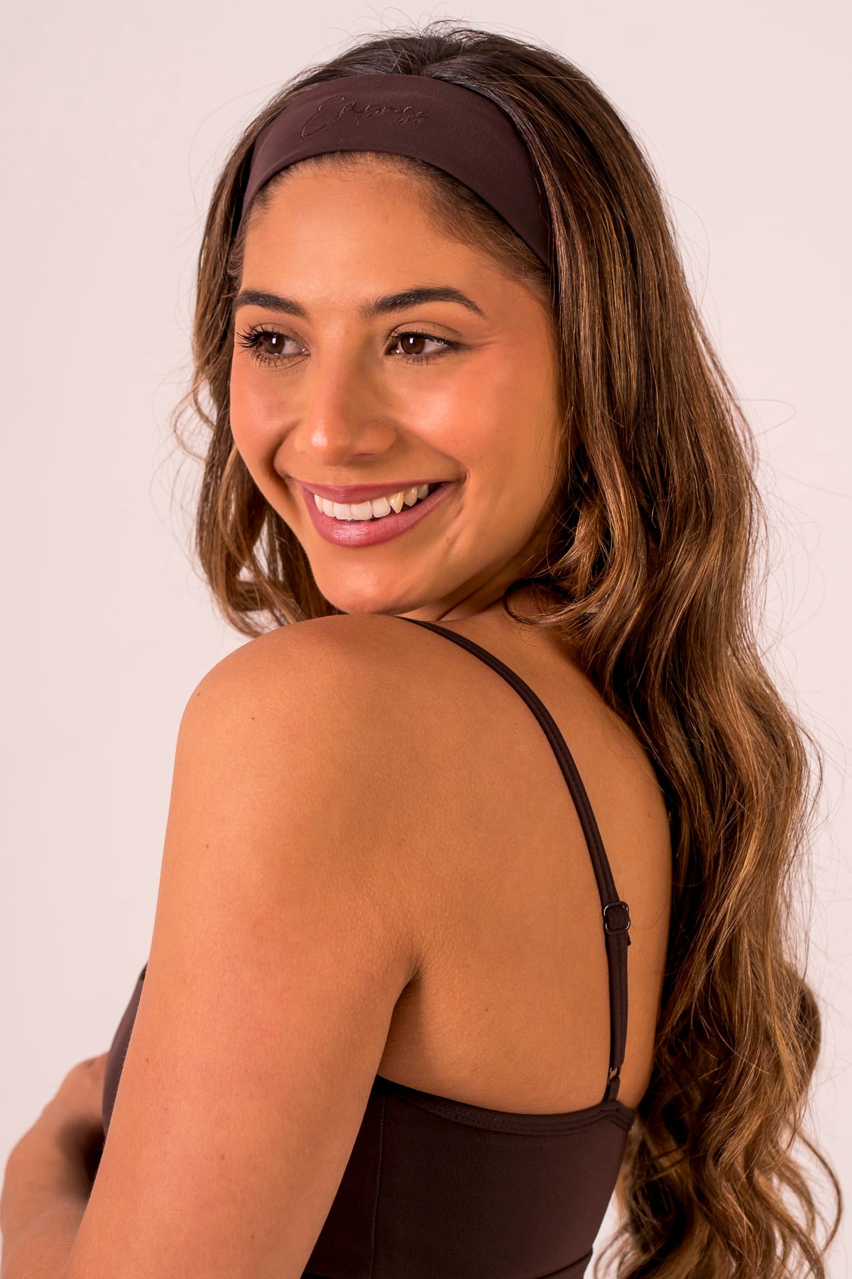 Espresso Luxe Headband OS