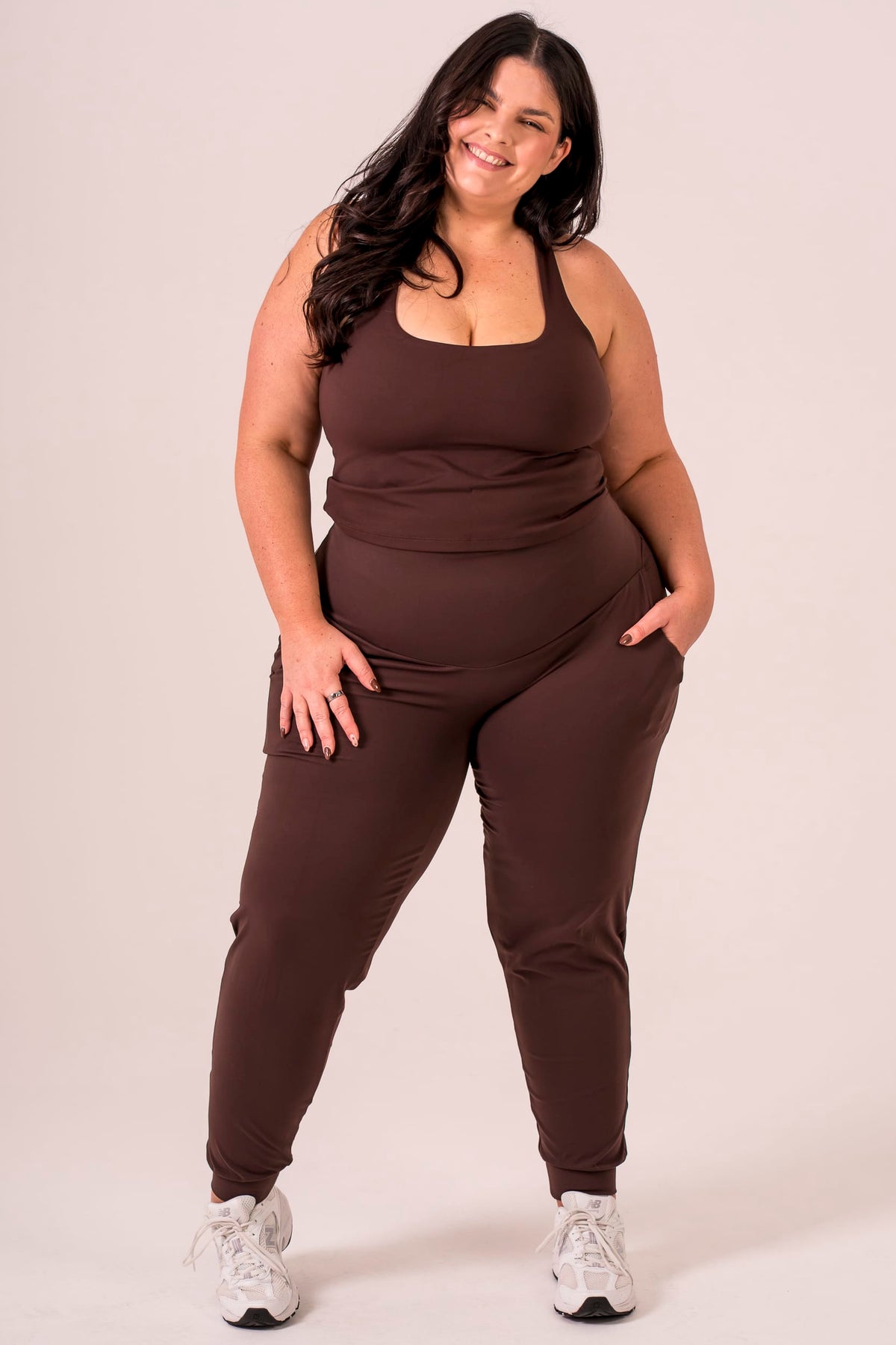 Espresso Luxe Long Jogger