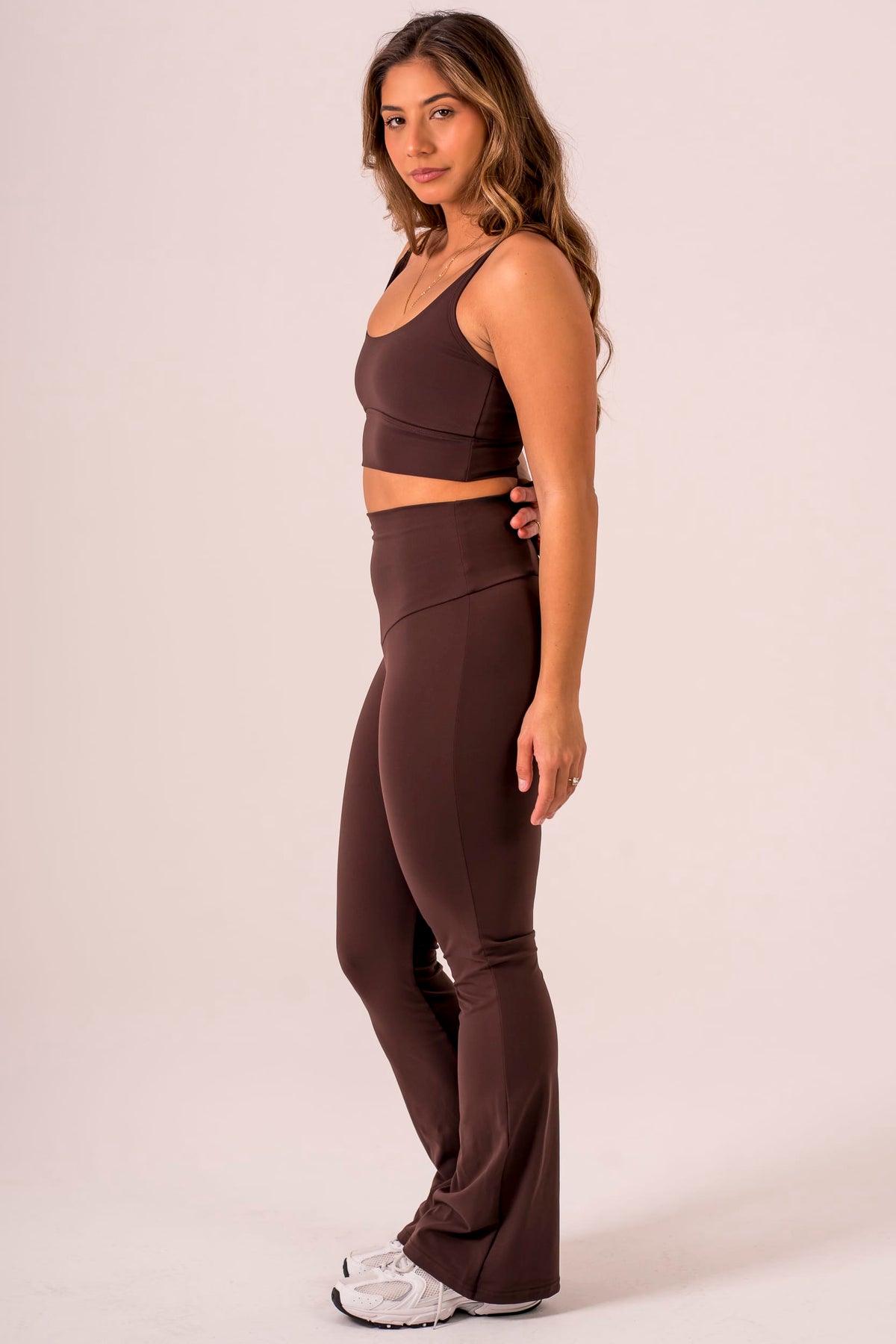 Espresso Luxe Pocket Bootleg Pants