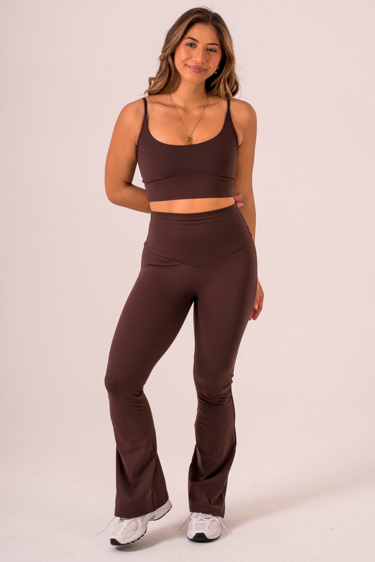 Espresso Luxe Pocket Bootleg Pants