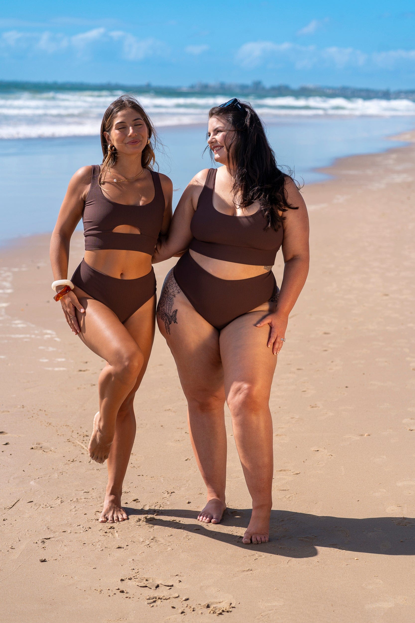 Espresso Reversible Bikini Top