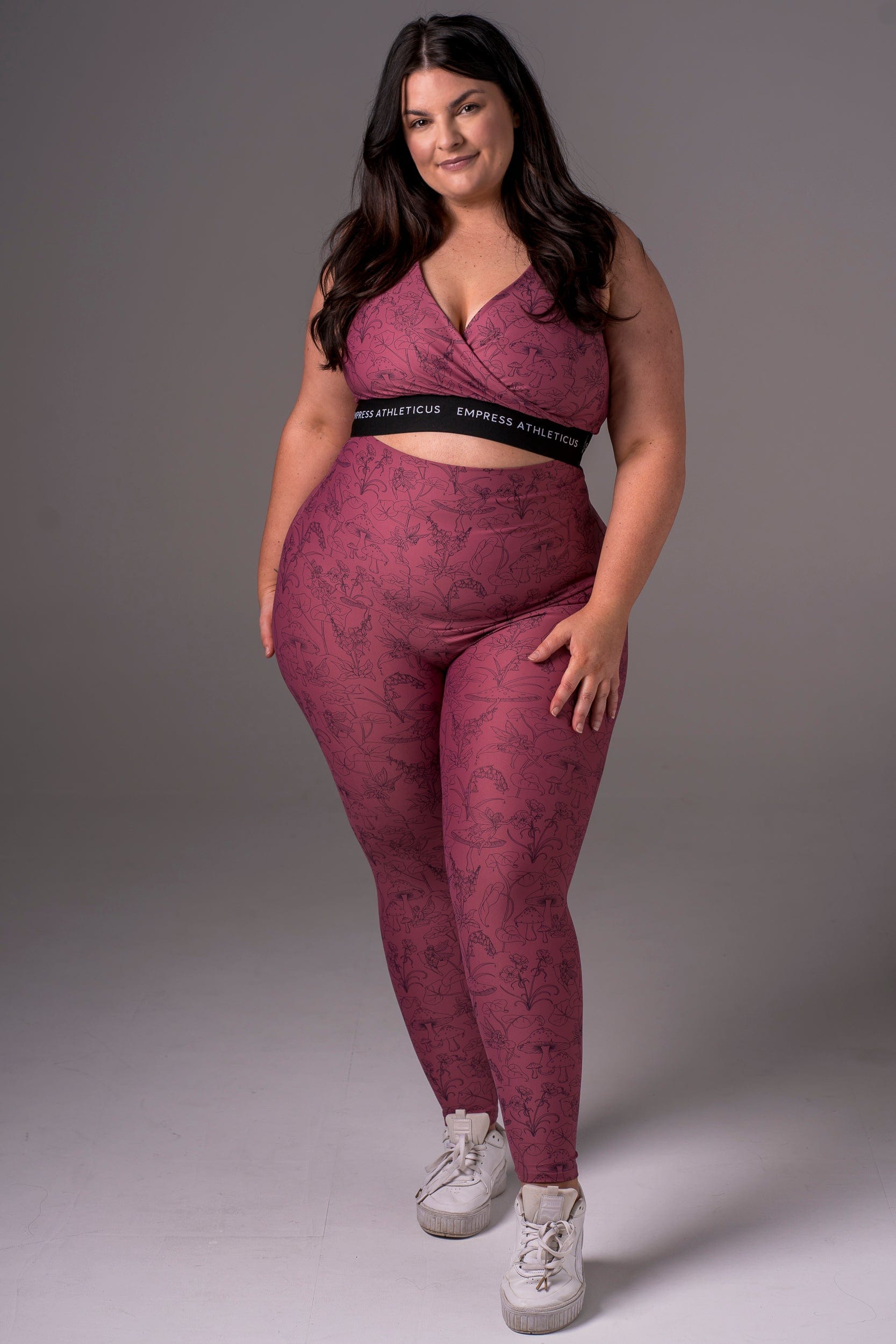 Fairy Garden Dynamic Extra High Waisted Ankle Biter Leggings